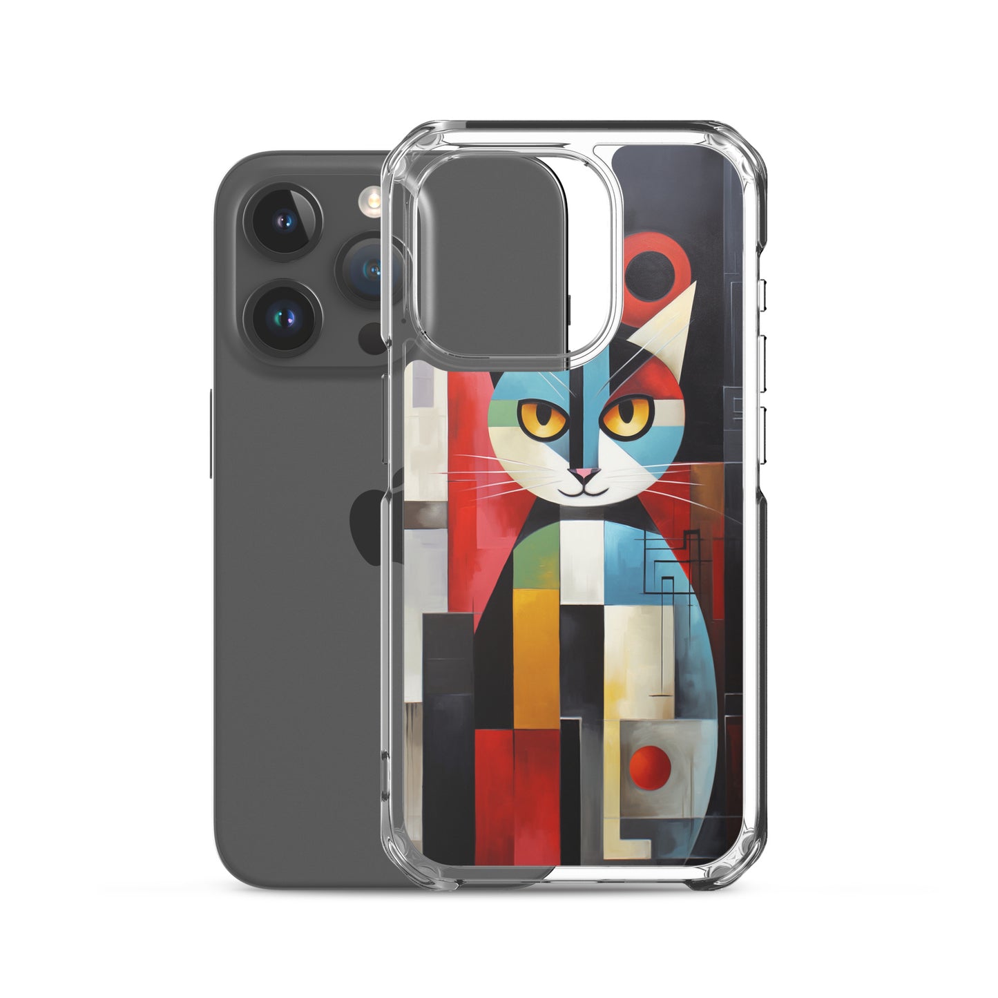 Bauhaus Kitty Cat iPhone Case