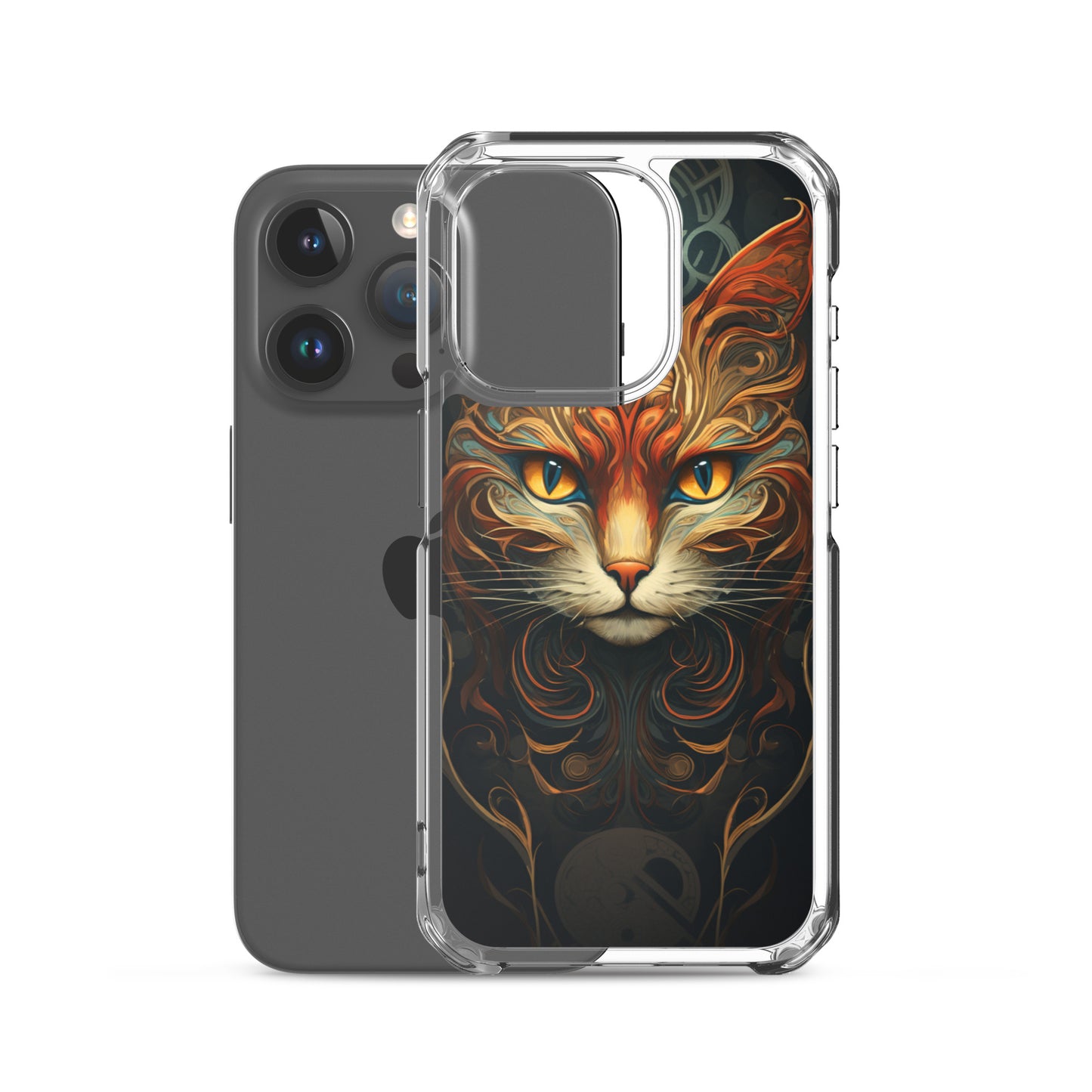 Art Nouveau Cat #2 iPhone Case