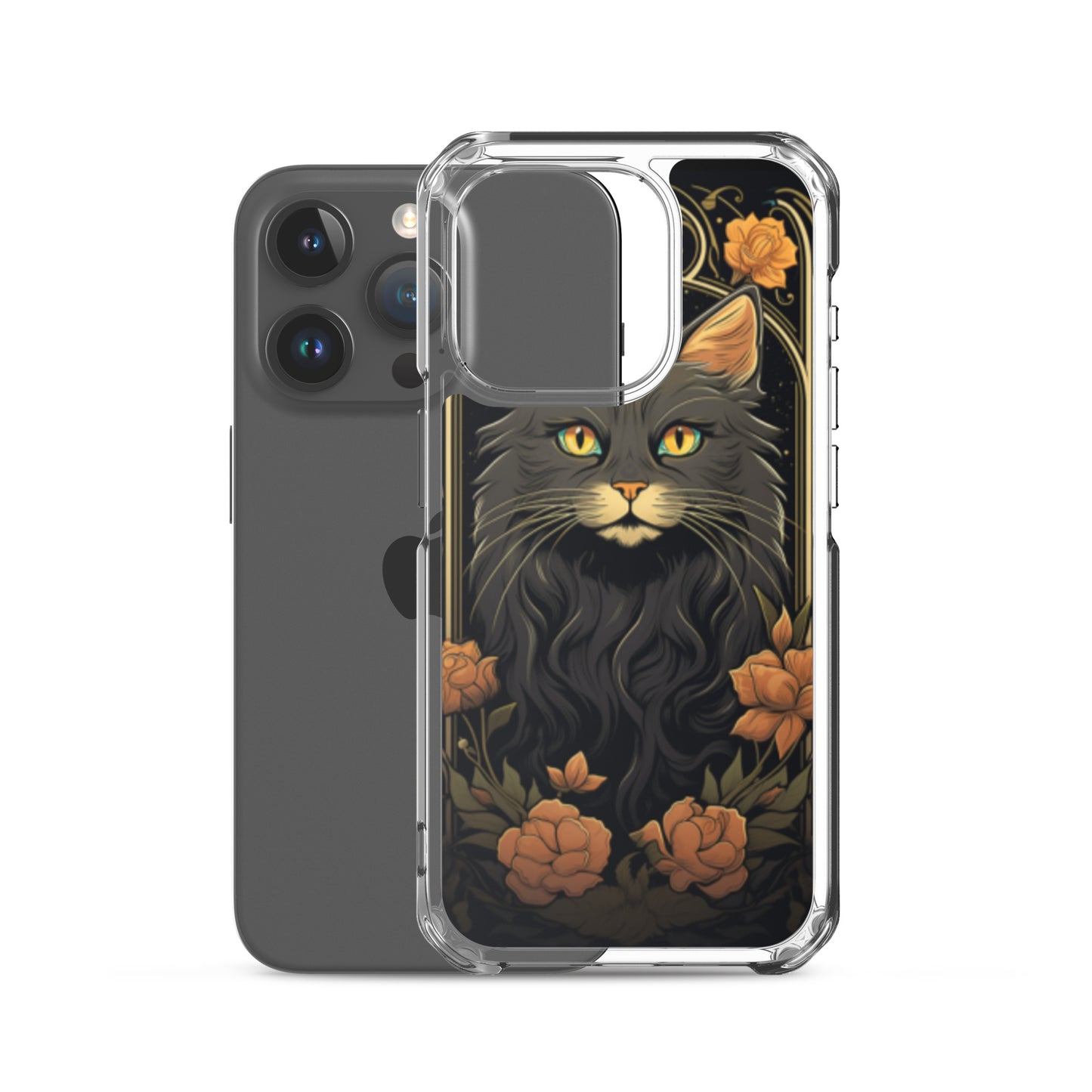 Art Nouveau Cat iPhone Case
