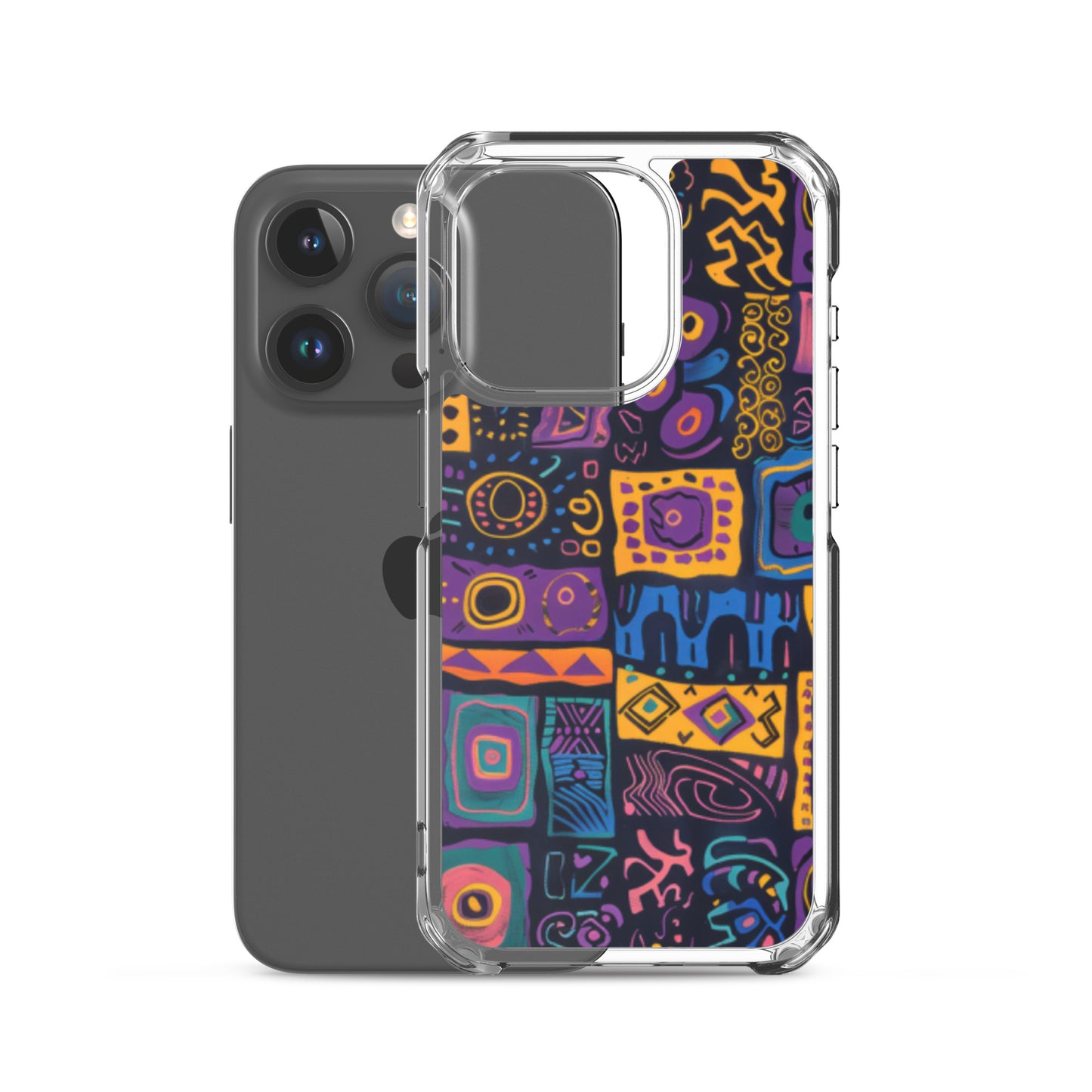 iPhone Case Colorful Yemanja Pattern
