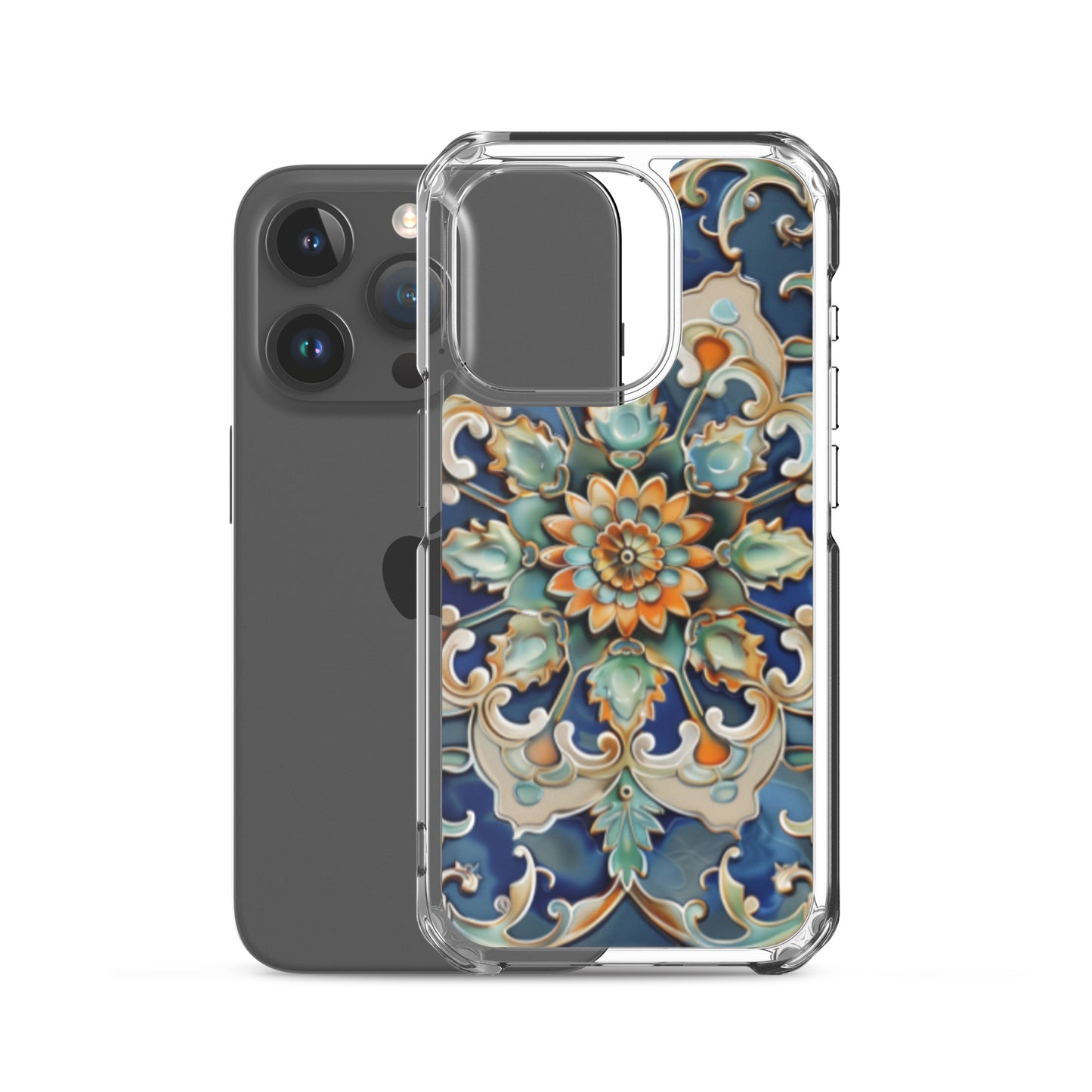 iPhone Case Malaysian Ceramic Tile Pattern