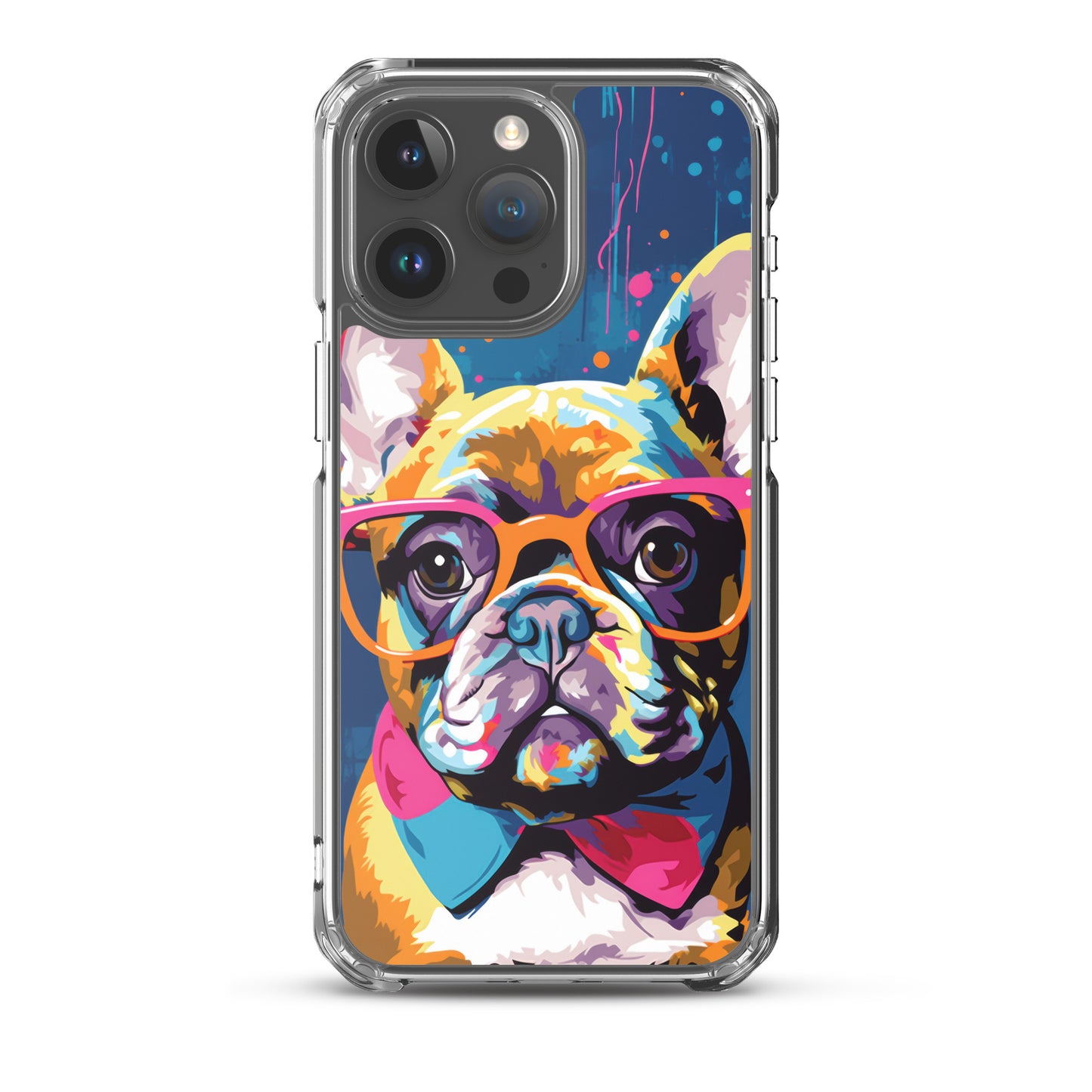 iPhone Case Painted Stylish French Bulldog
