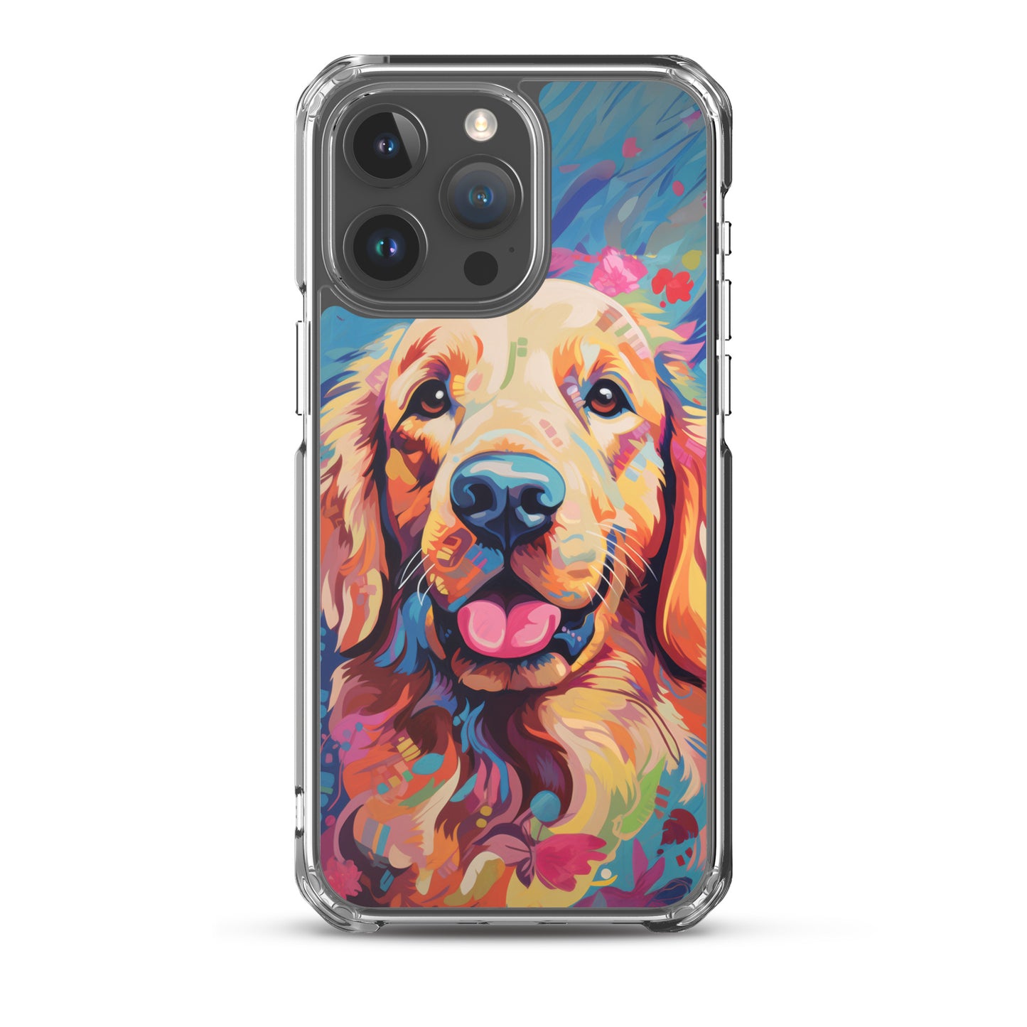 iPhone Case Painted Golden Retriever