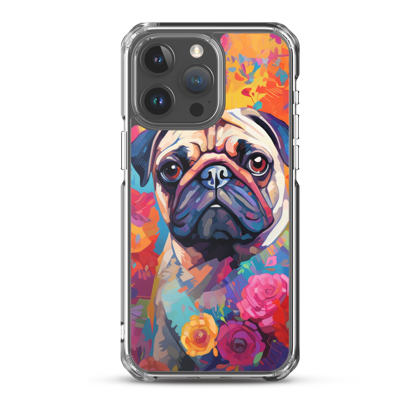 iPhone Case Painted Pug