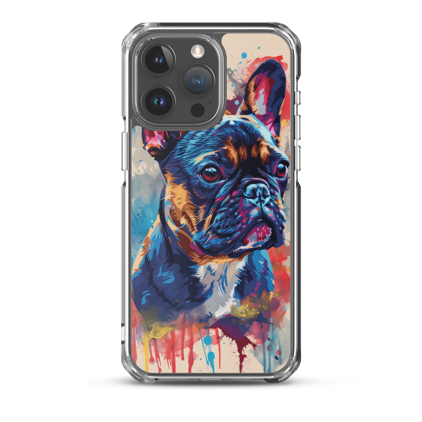 Painted French Bulldog iPhone Case