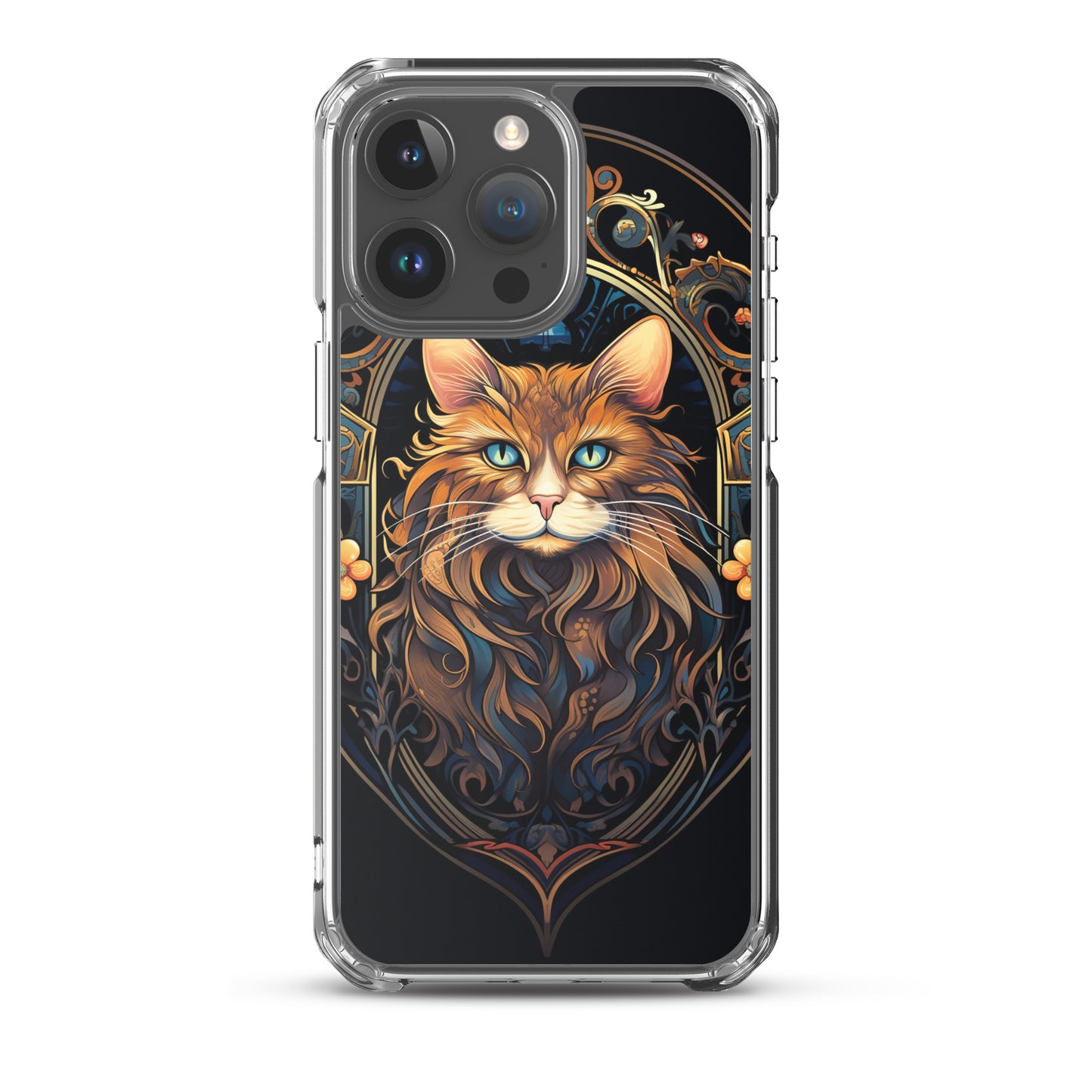Art Nouveau Cat #3 iPhone Case