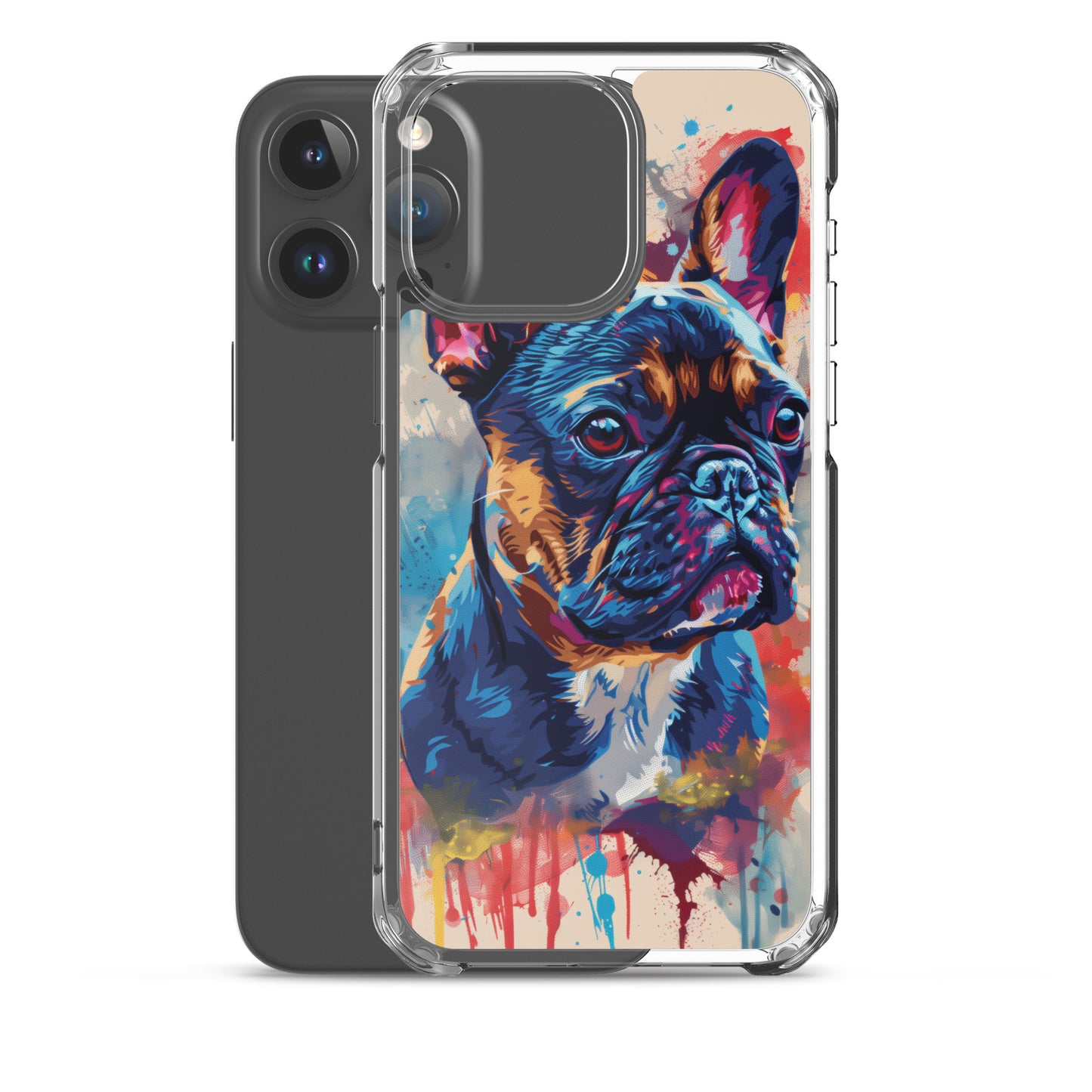 Painted French Bulldog iPhone Case