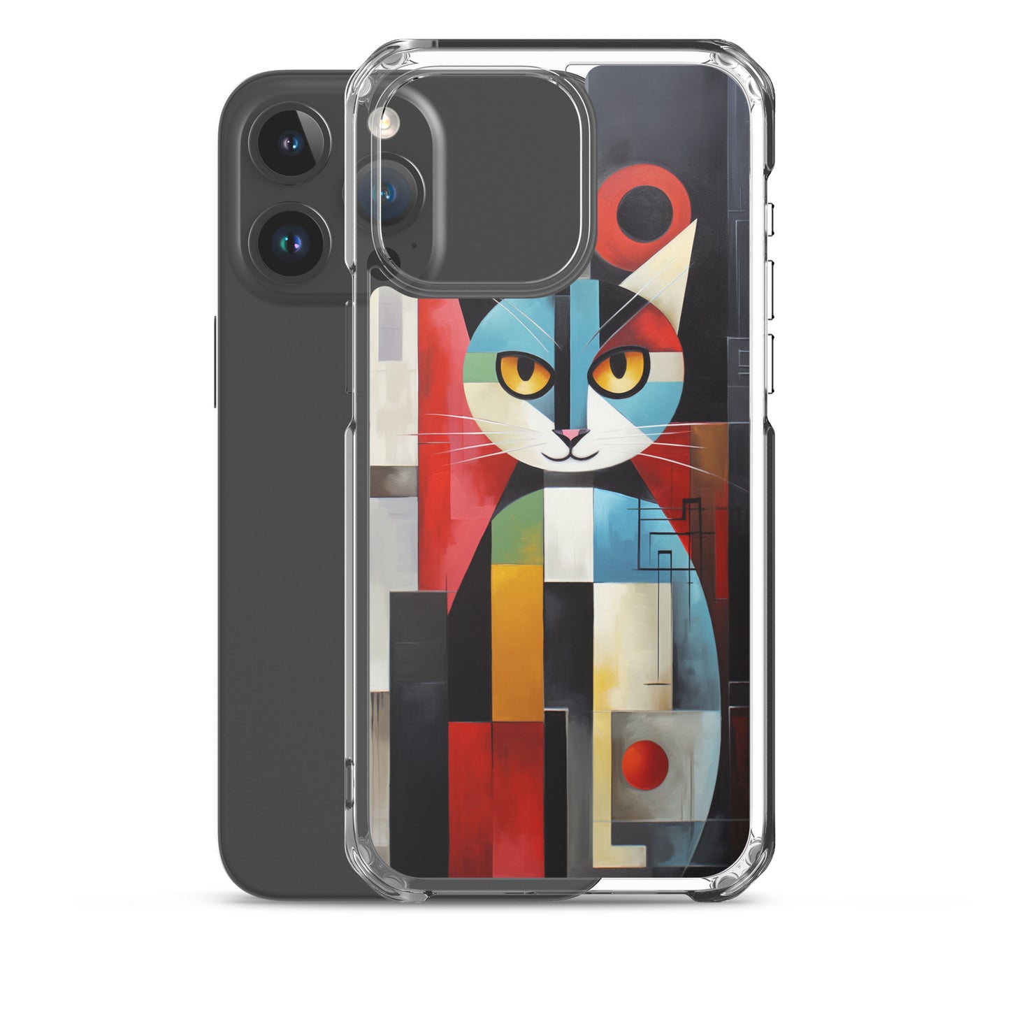 Bauhaus Kitty Cat iPhone Case