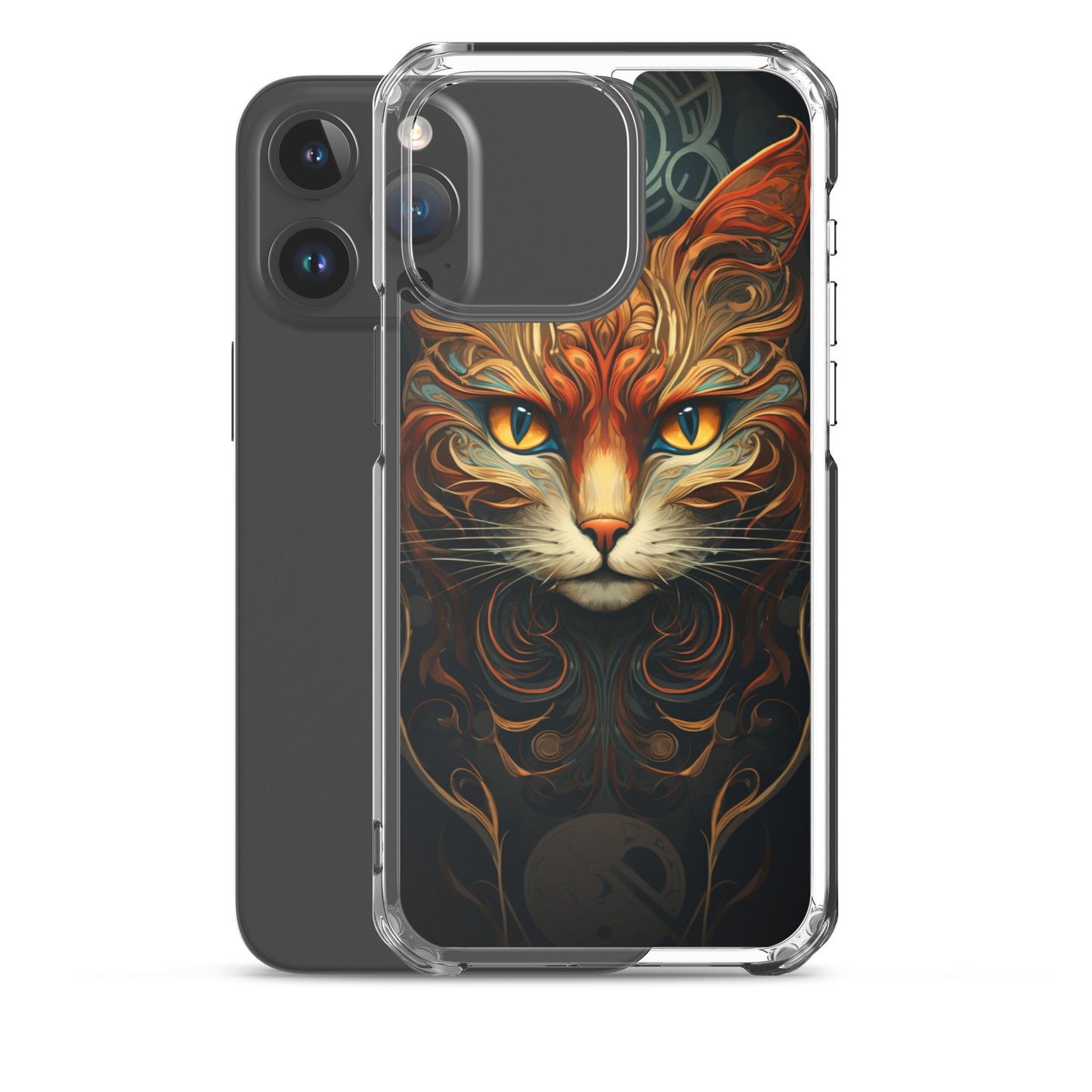 Art Nouveau Cat #2 iPhone Case