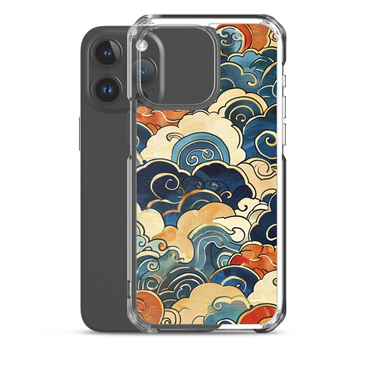iPhone Case Stylized Clouds