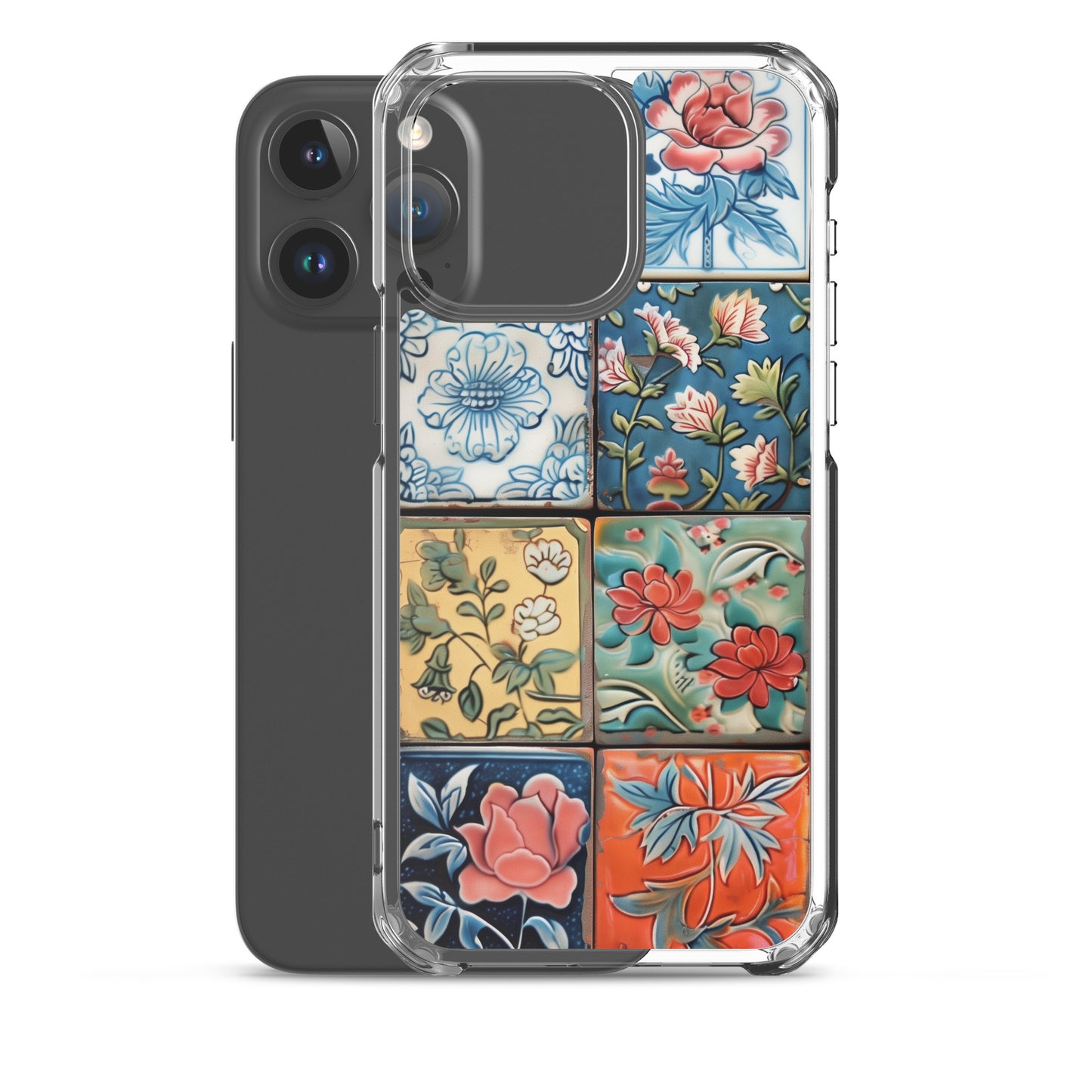 iPhone Case Colorful Majolilca Tiles