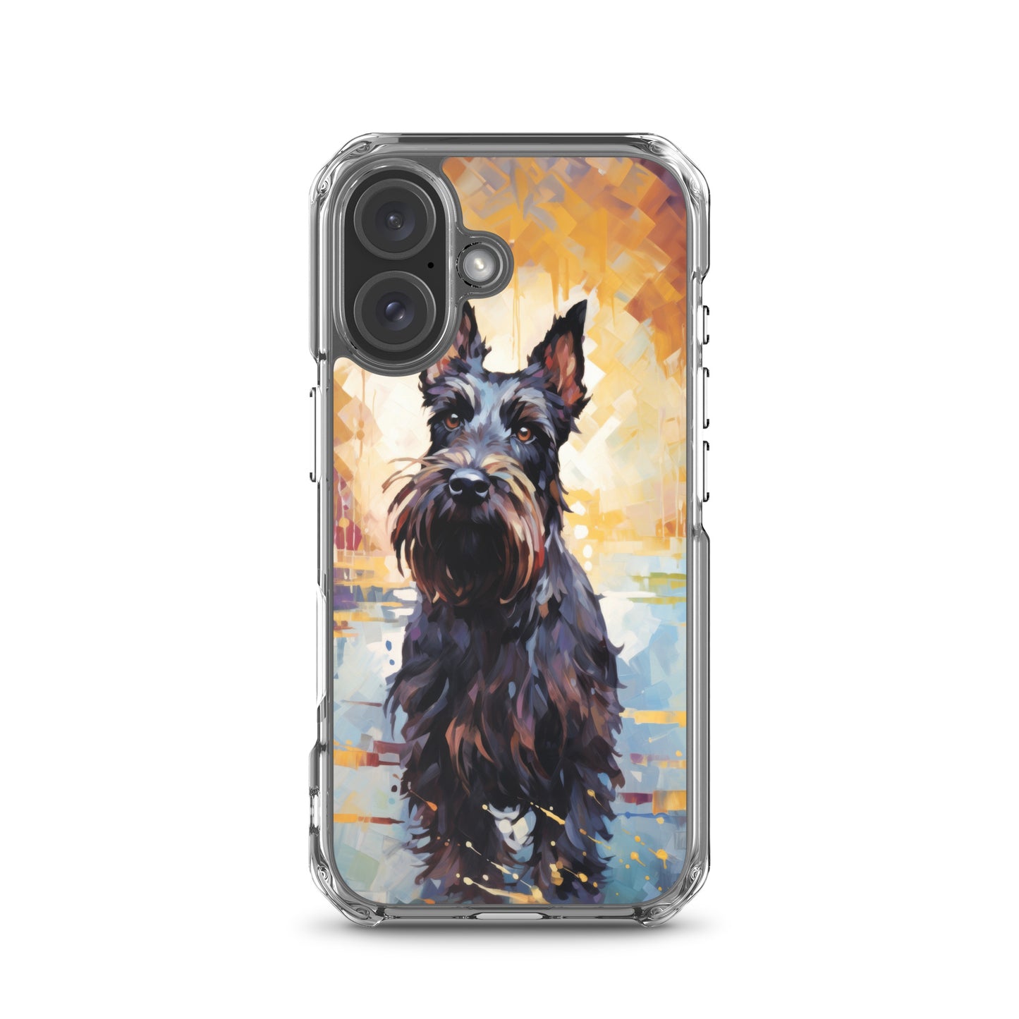 iPhone Case Painted Scottish Terrier