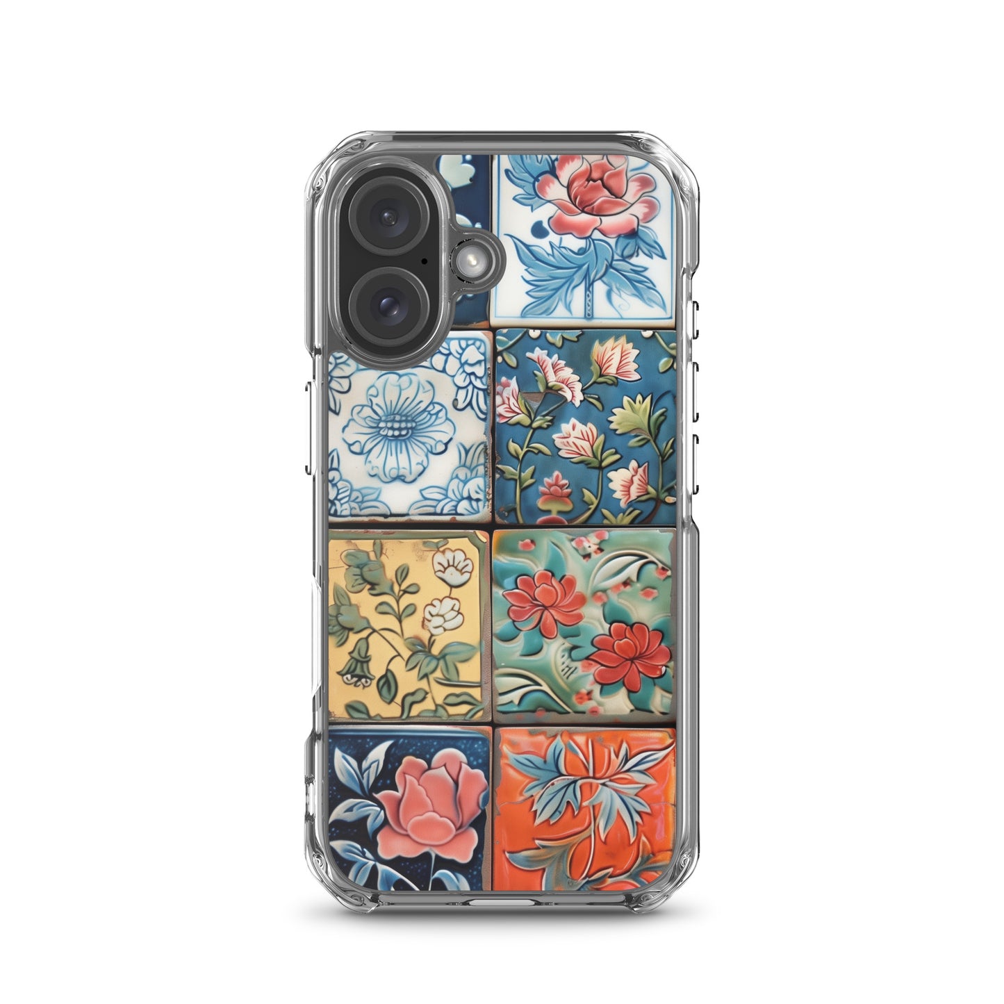 iPhone Case Colorful Majolilca Tiles