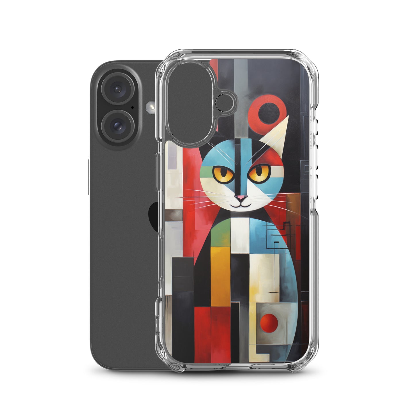 Bauhaus Kitty Cat iPhone Case