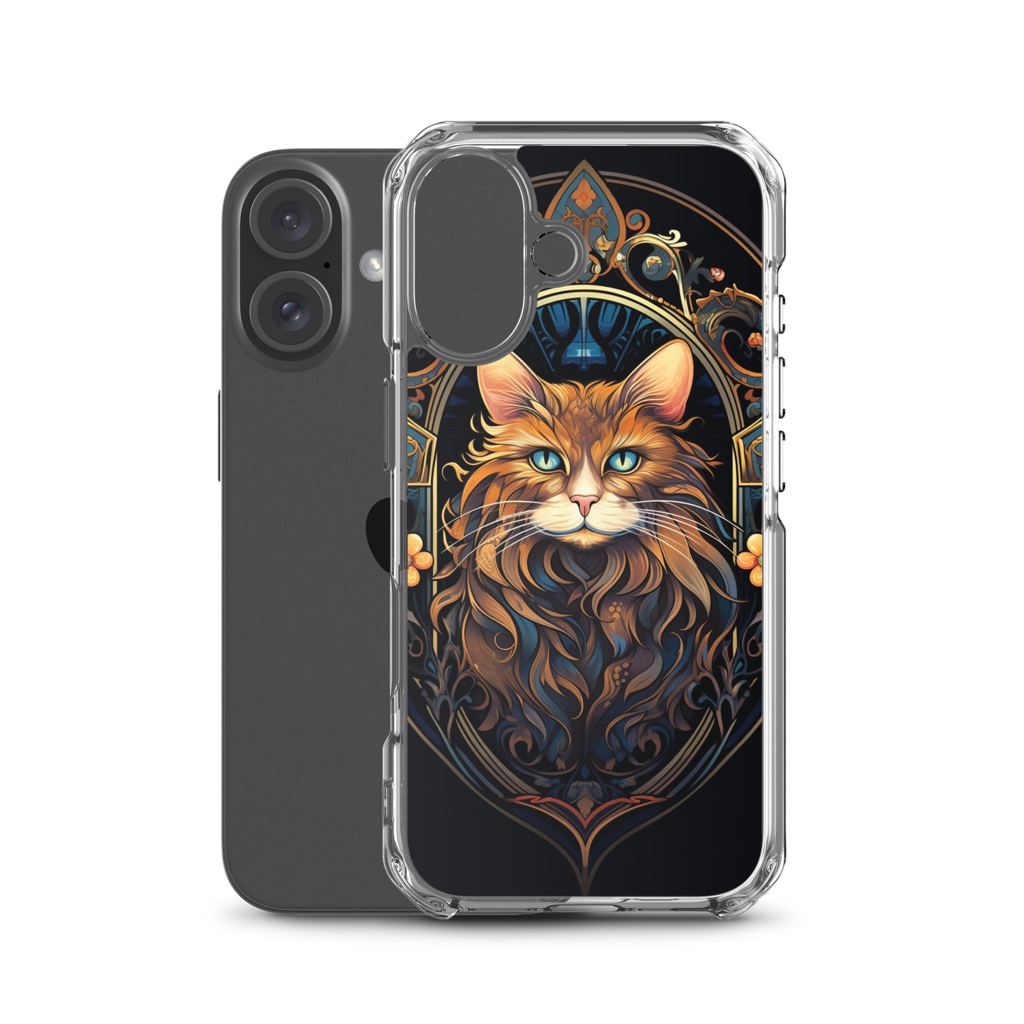 Art Nouveau Cat #3 iPhone Case