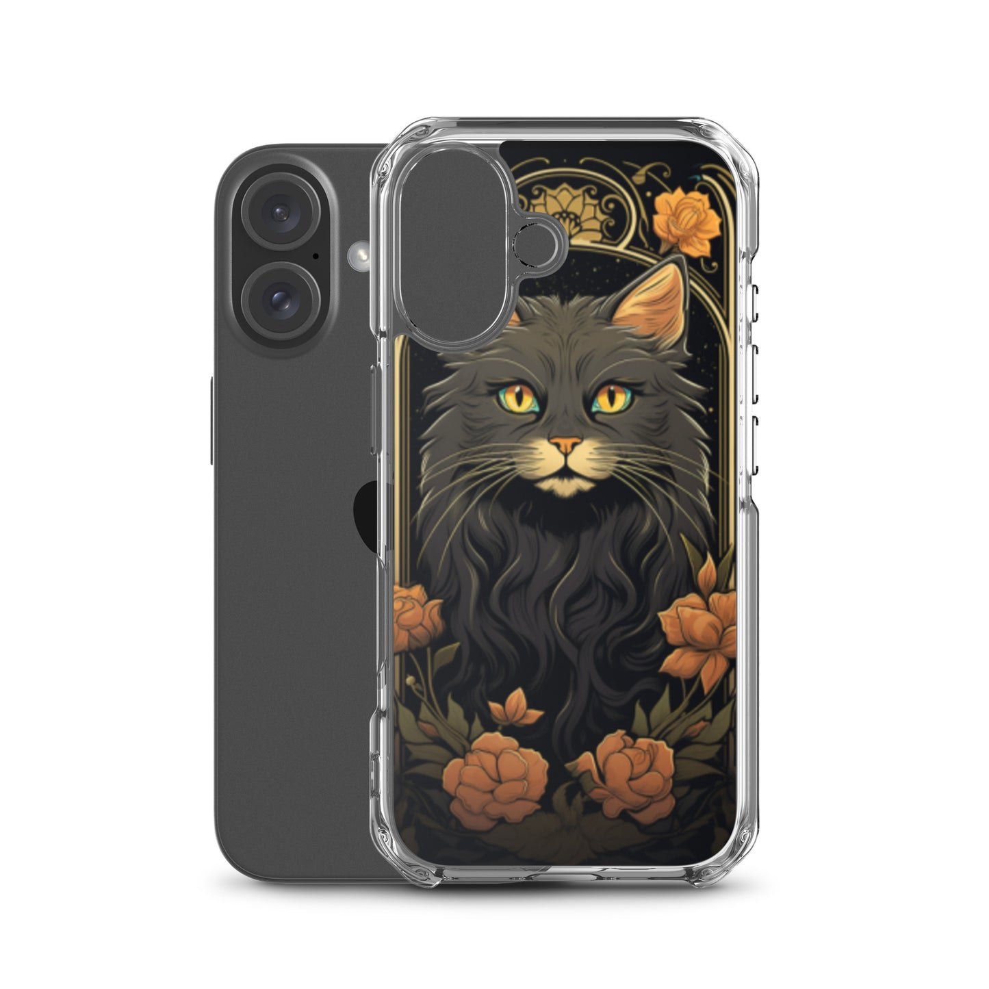 Art Nouveau Cat iPhone Case
