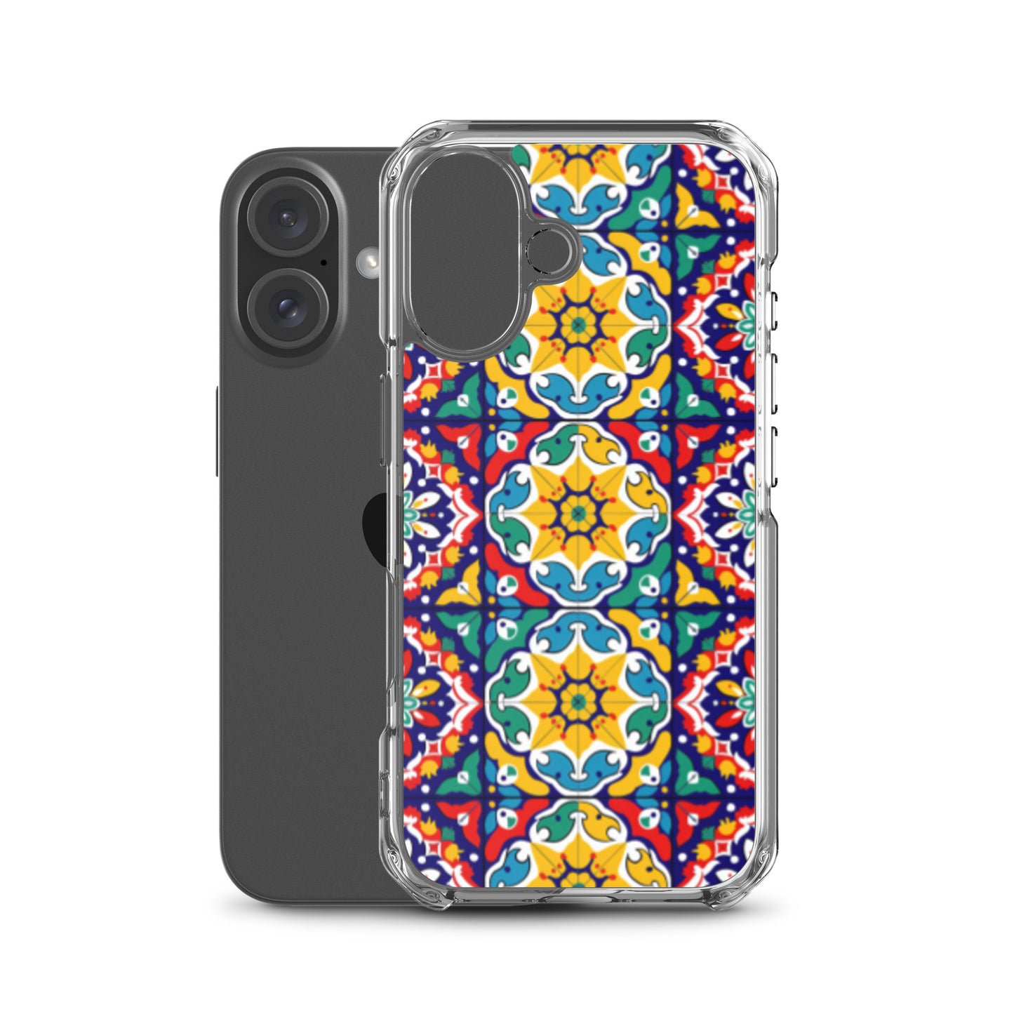 iPhone Case Talavera Tiles Red and Yellow