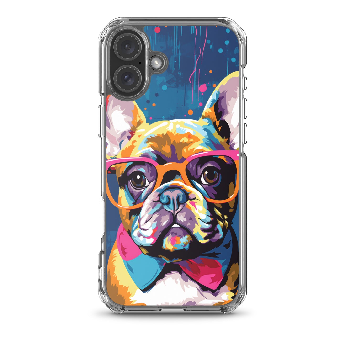 iPhone Case Painted Stylish French Bulldog