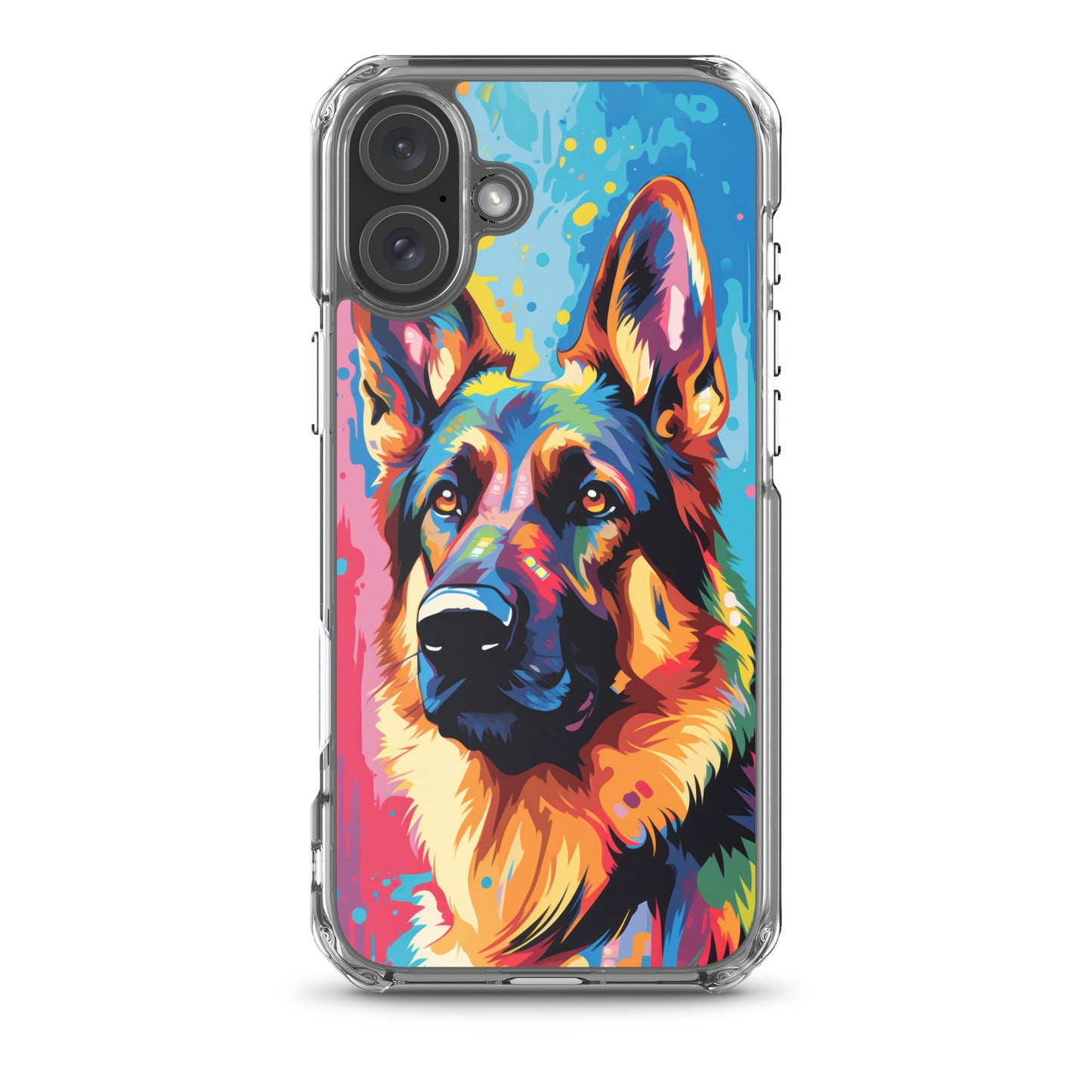iPhone Case Painted German Shepherd