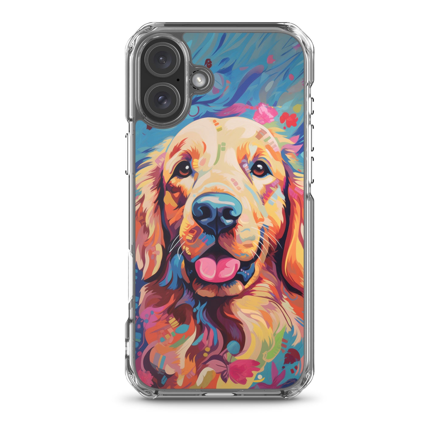 iPhone Case Painted Golden Retriever