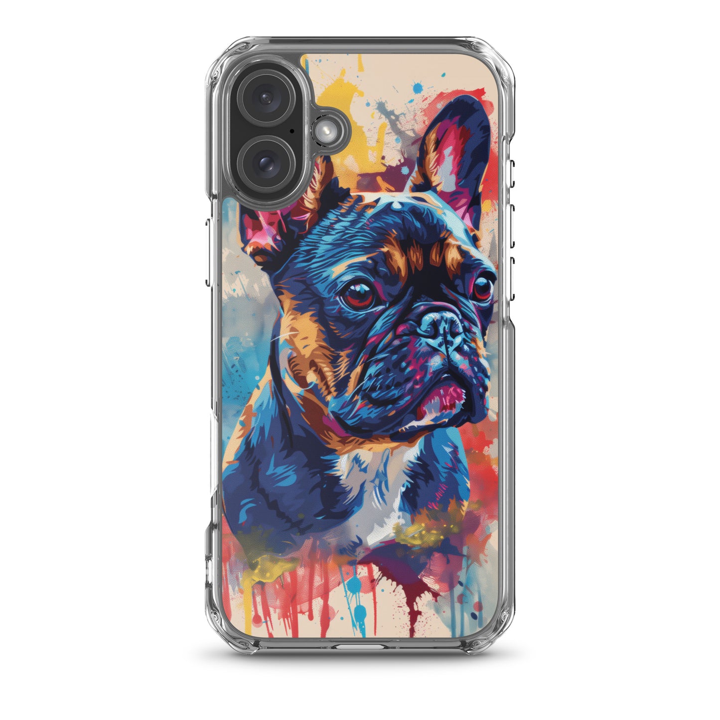 Painted French Bulldog iPhone Case