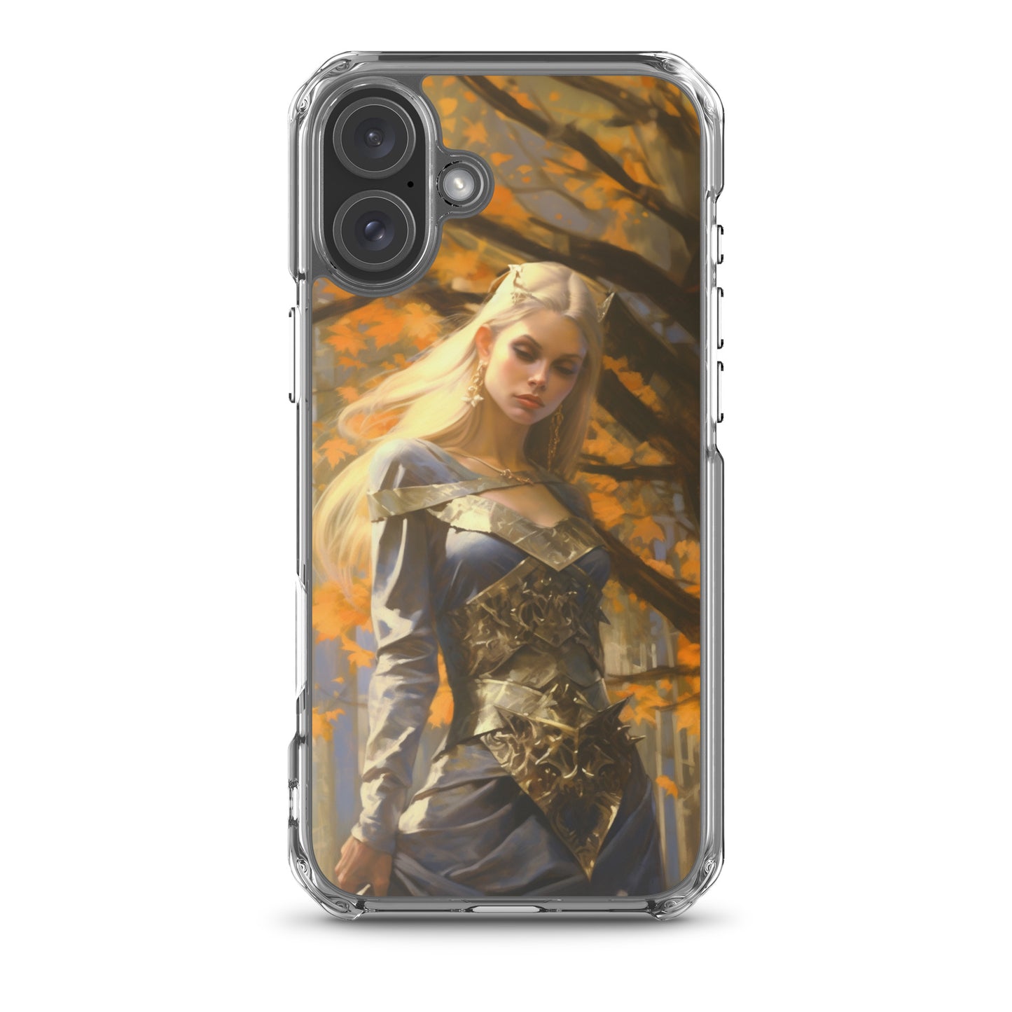 Dungeons and Dragons Female Elf iPhone Case