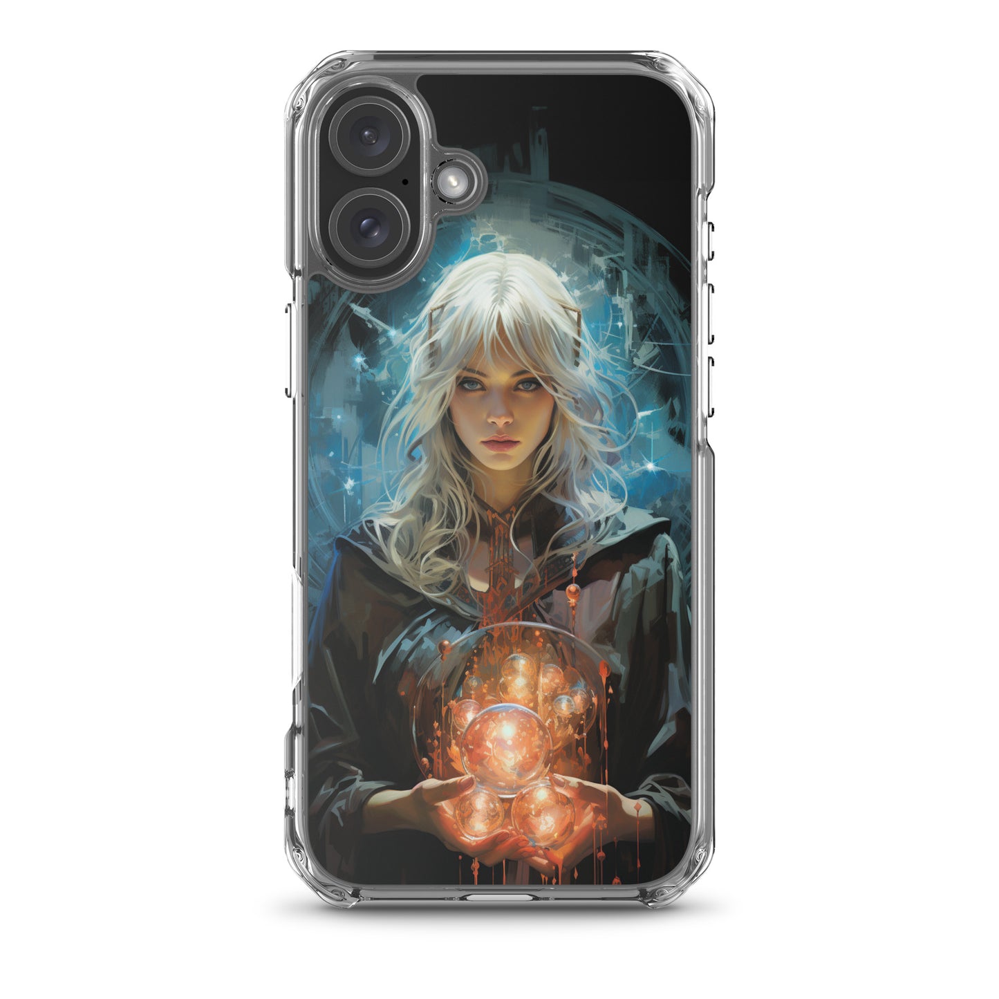 Dungeons and Dragons Female Elf Sorcerer iPhone Case