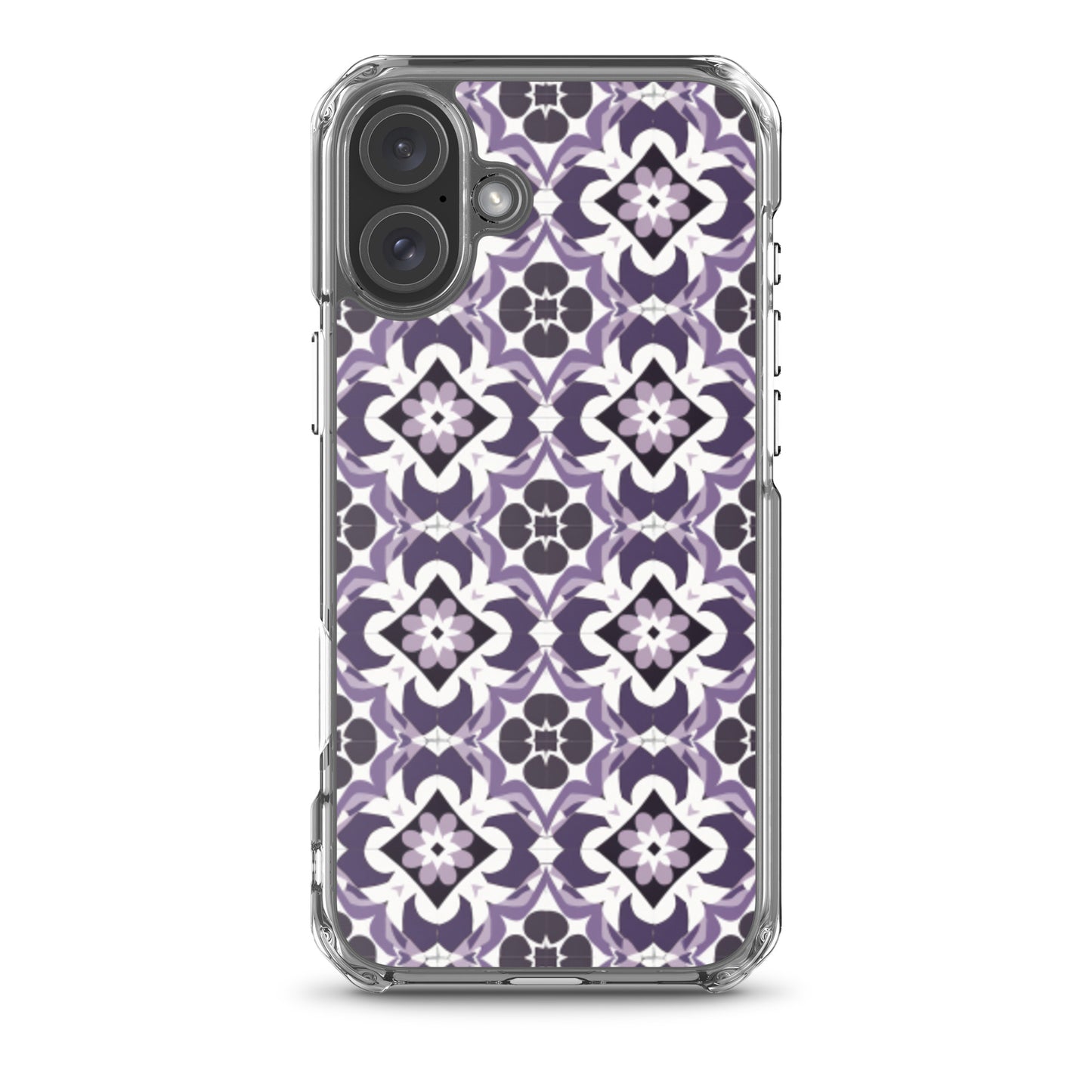 iPhone Case Purple Moroccan Style Tile