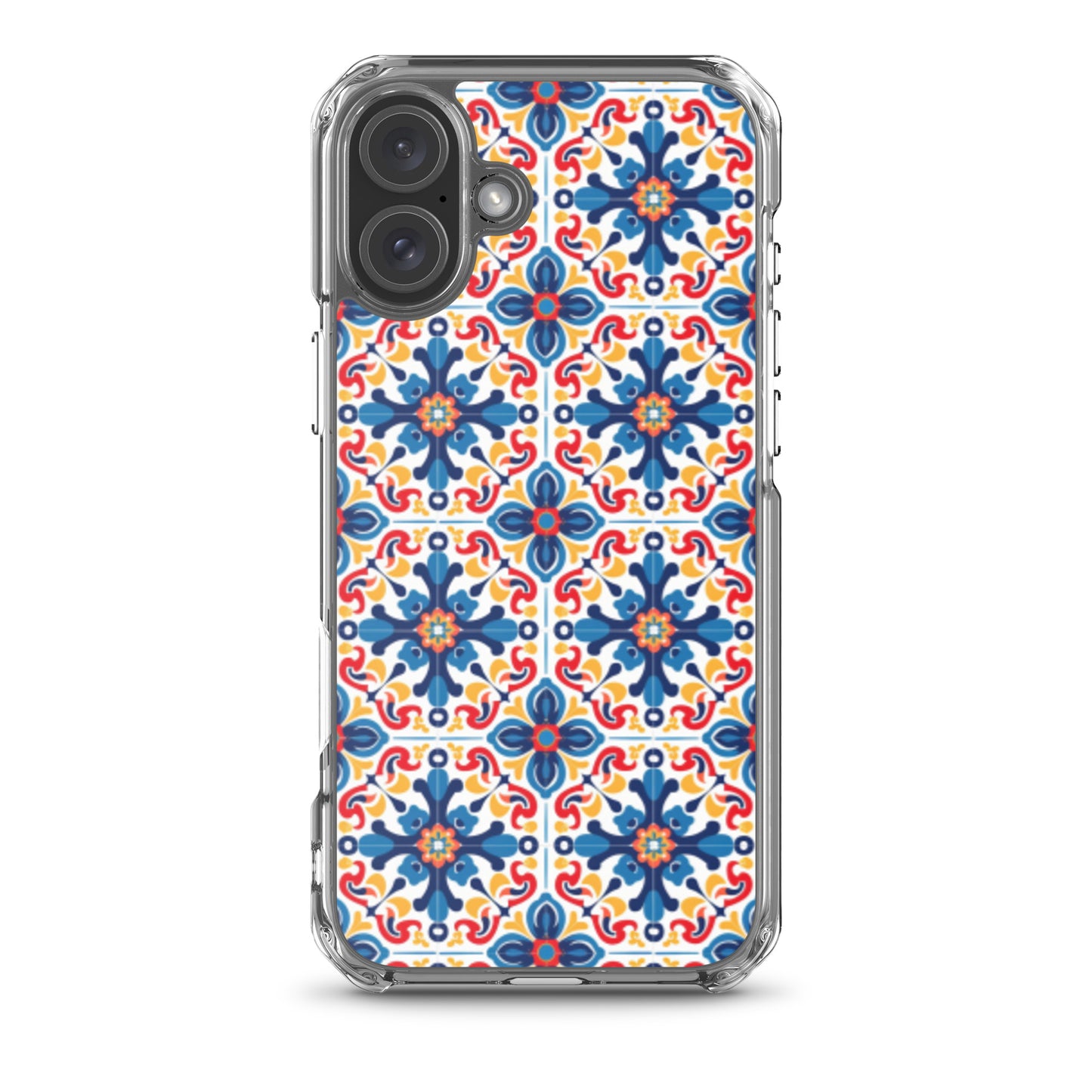 iPhone Case Talavera Tiles Blue and Red