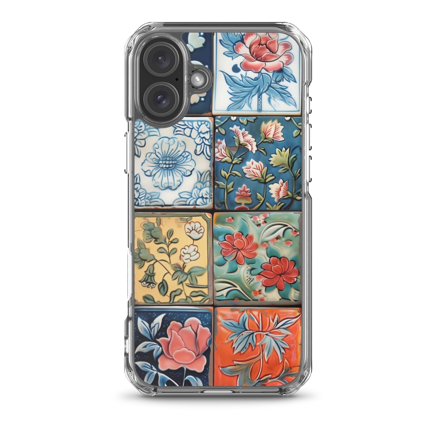 iPhone Case Colorful Majolilca Tiles