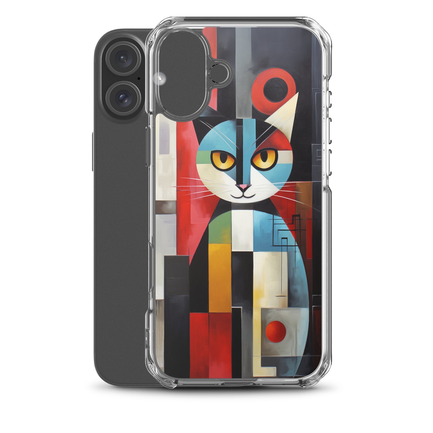Bauhaus Kitty Cat iPhone Case