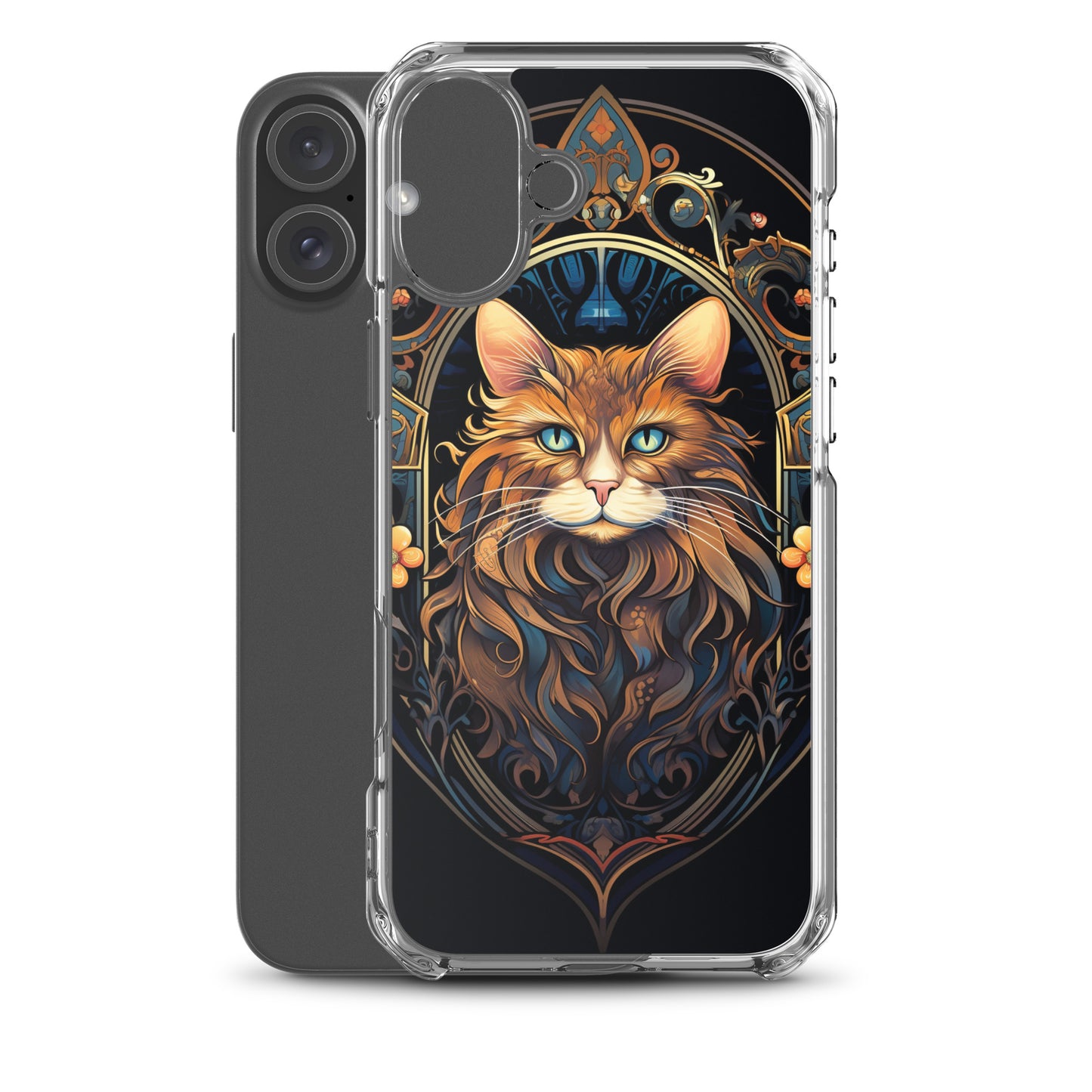 Art Nouveau Cat #3 iPhone Case