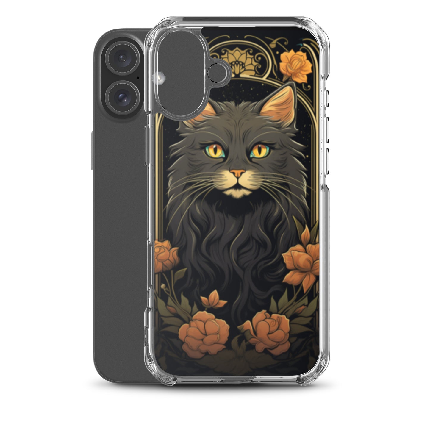 Art Nouveau Cat iPhone Case