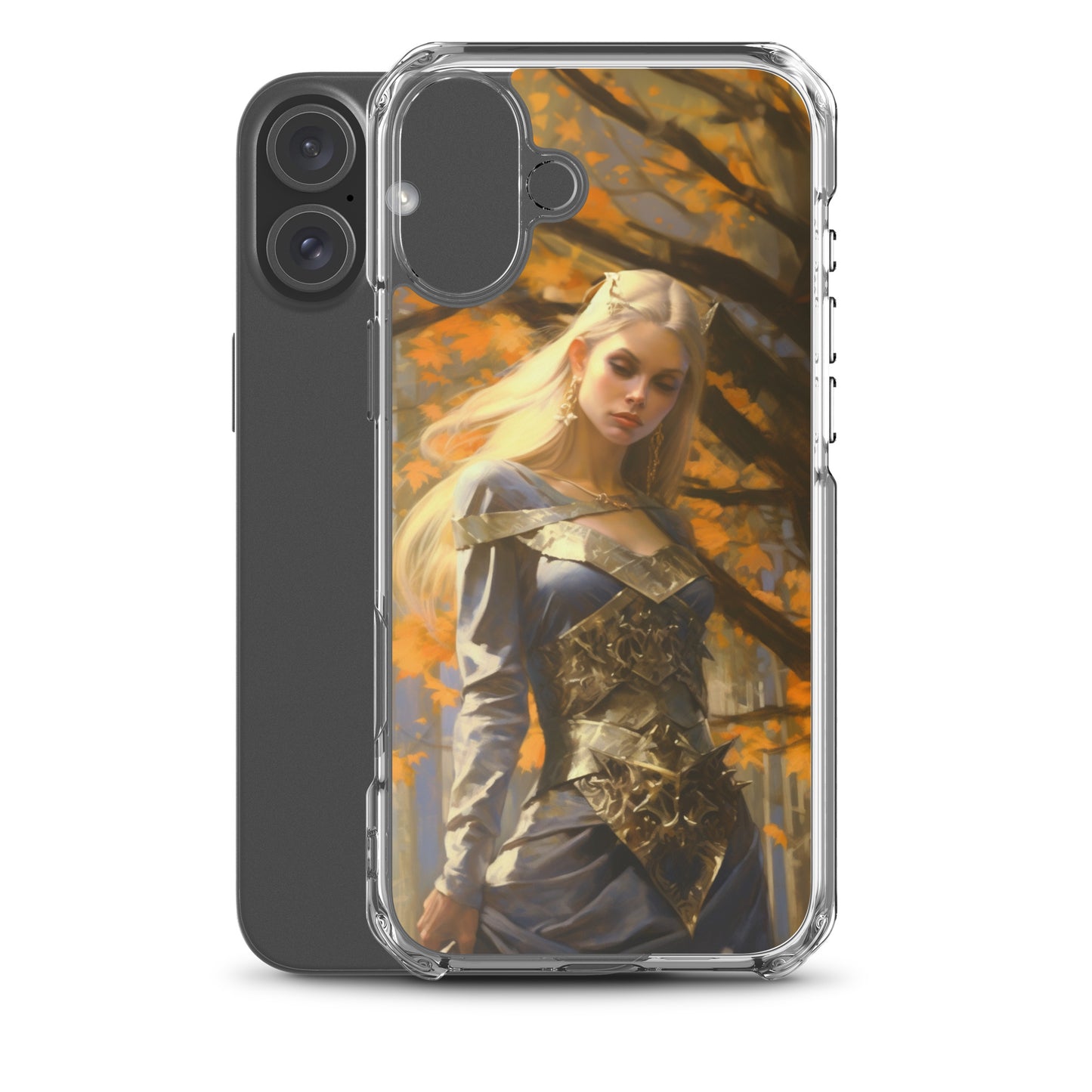 Dungeons and Dragons Female Elf iPhone Case