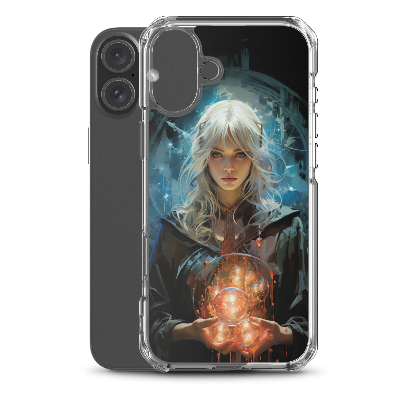 Dungeons and Dragons Female Elf Sorcerer iPhone Case