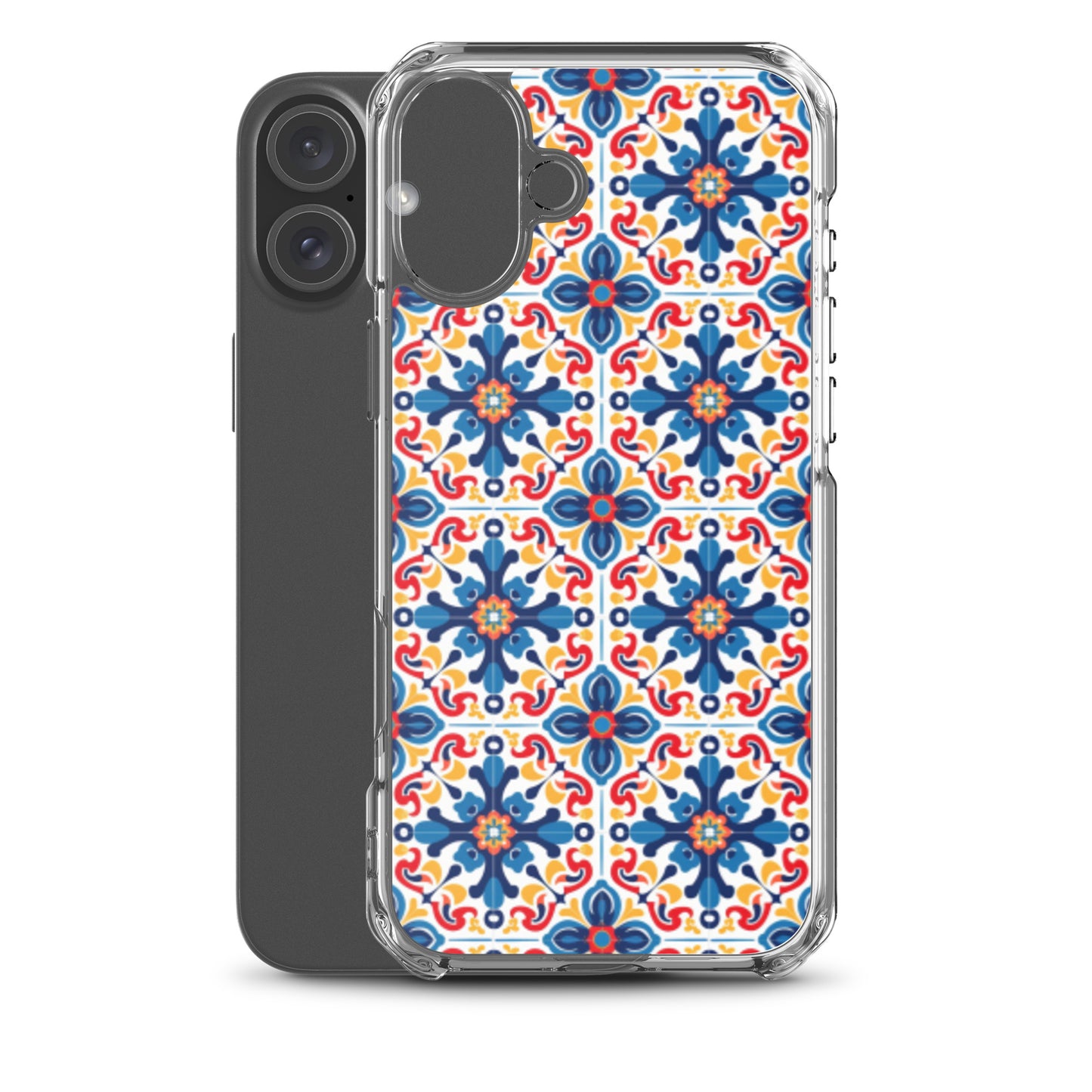iPhone Case Talavera Tiles Blue and Red