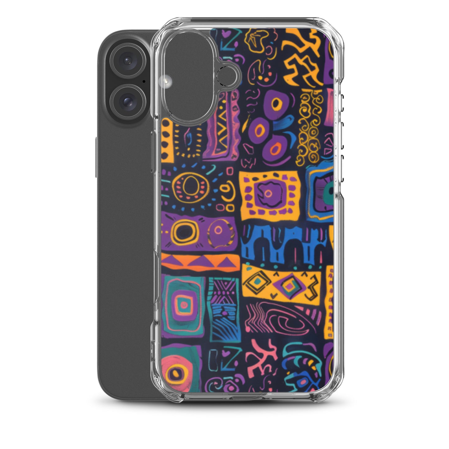 iPhone Case Colorful Yemanja Pattern