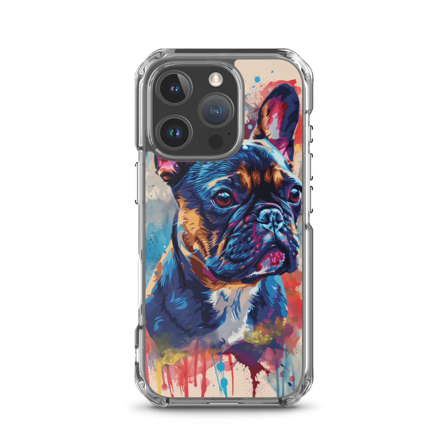 Painted French Bulldog iPhone Case