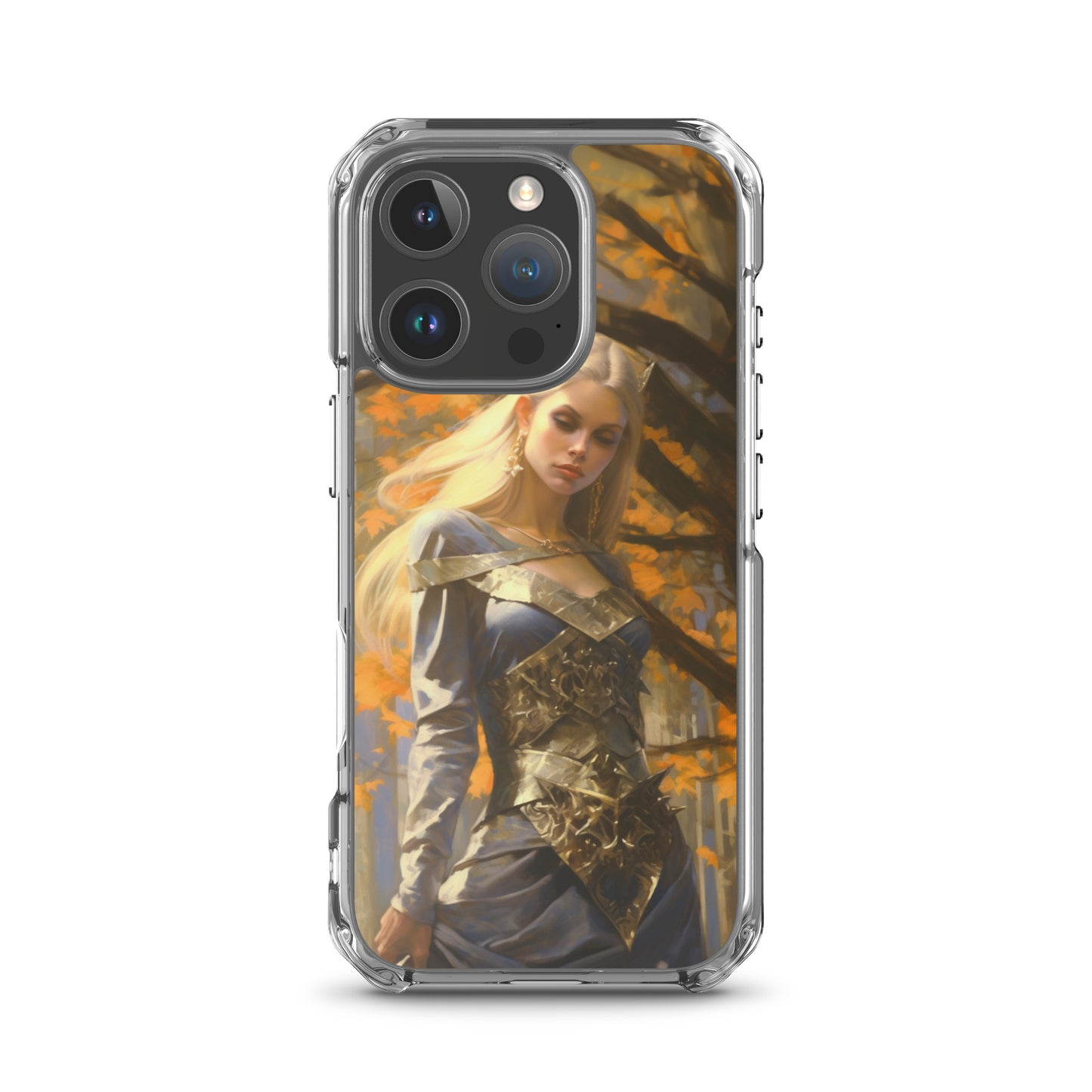 Dungeons and Dragons Female Elf iPhone Case