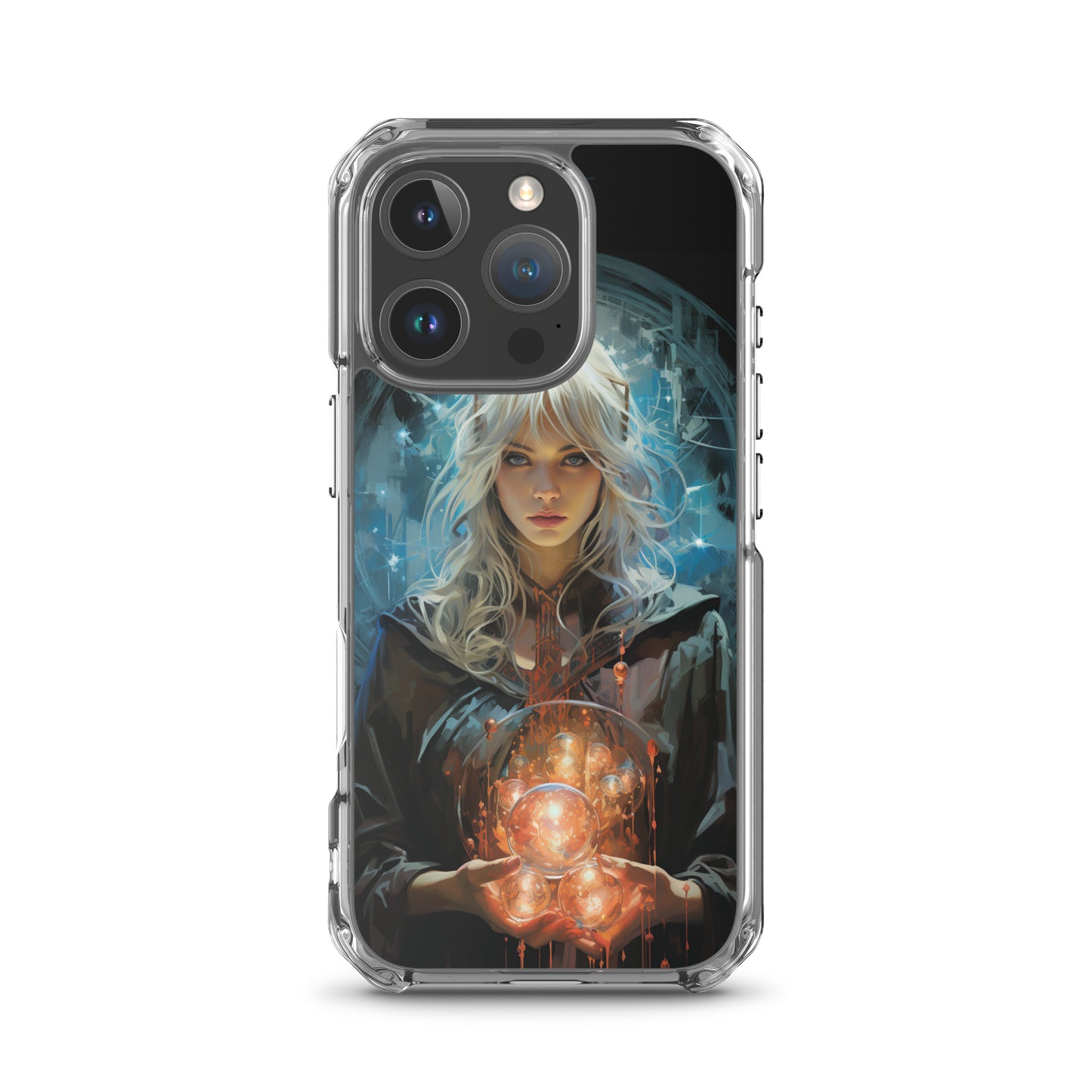 Dungeons and Dragons Female Elf Sorcerer iPhone Case