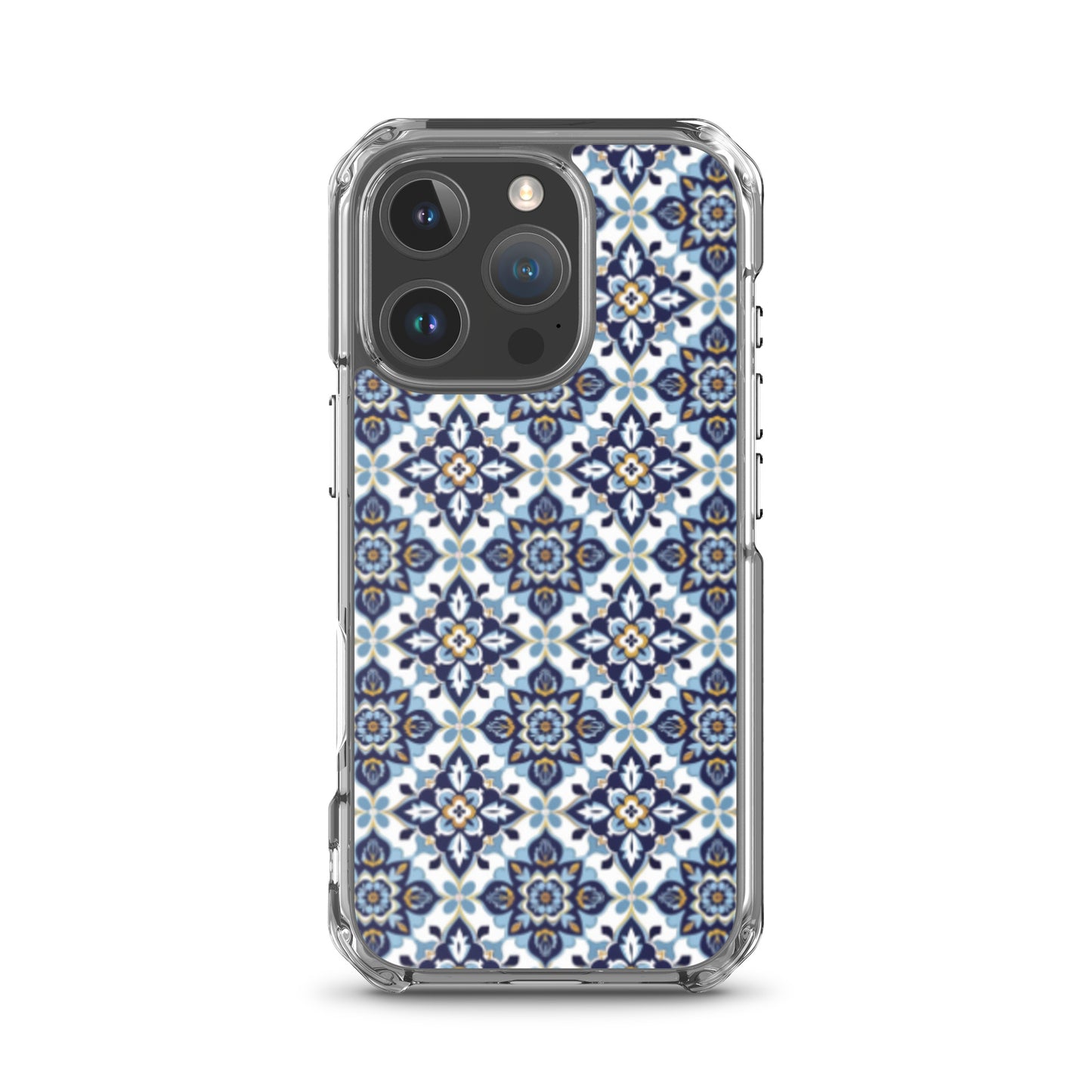iPhone Case Classic Encaustic Tile Blue