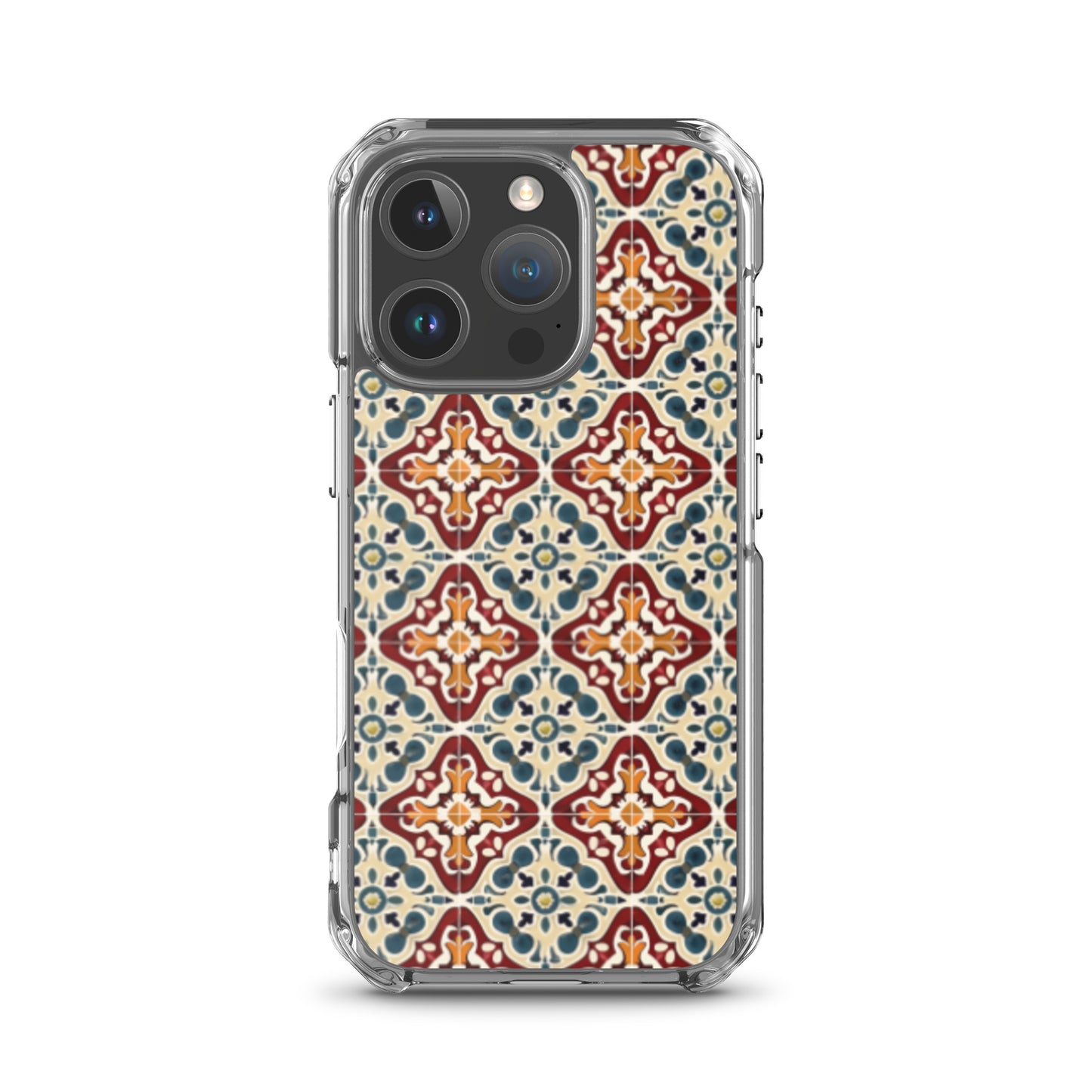 iPhone Case Classic Encaustic Tile Red