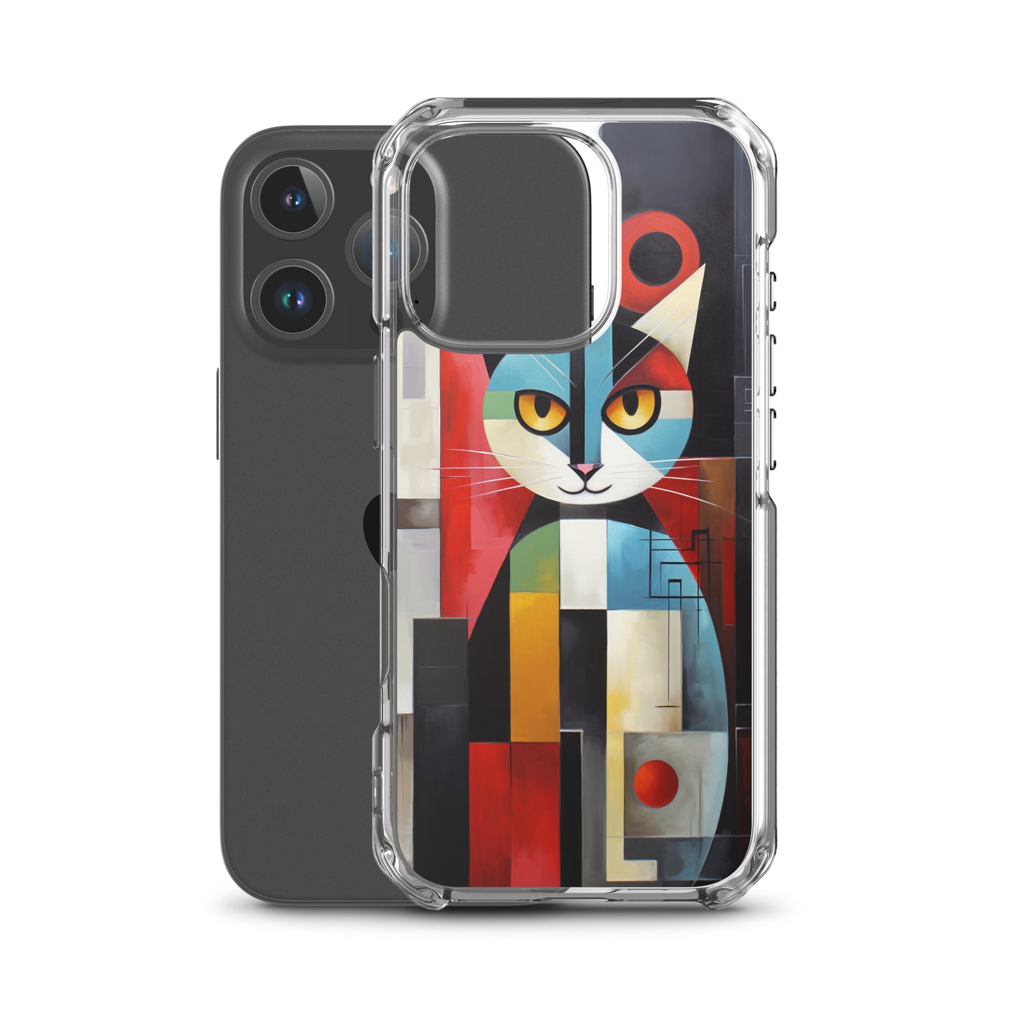 Bauhaus Kitty Cat iPhone Case