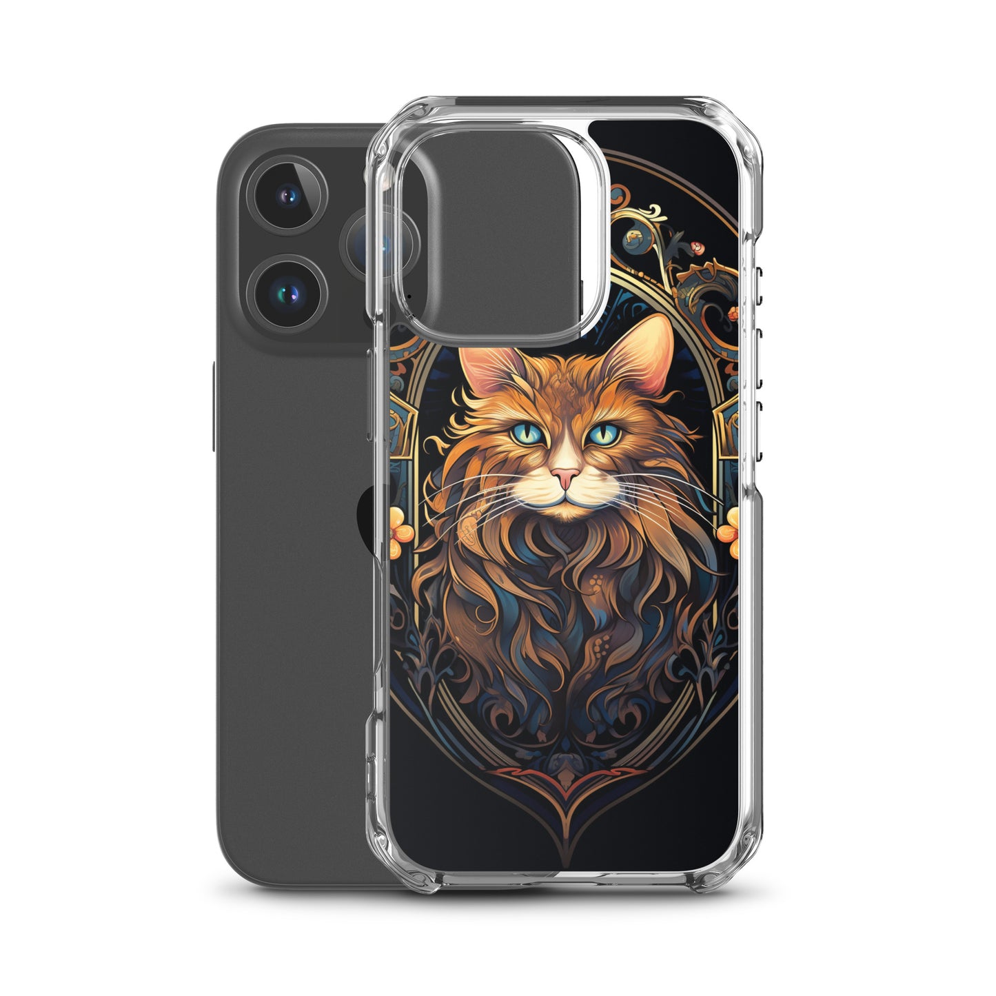 Art Nouveau Cat #3 iPhone Case
