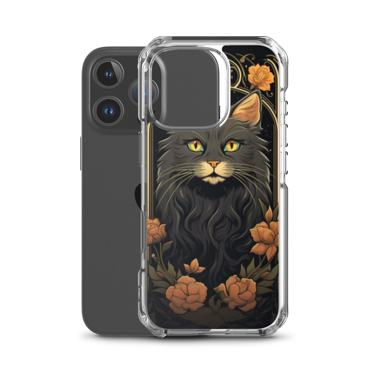 Art Nouveau Cat iPhone Case