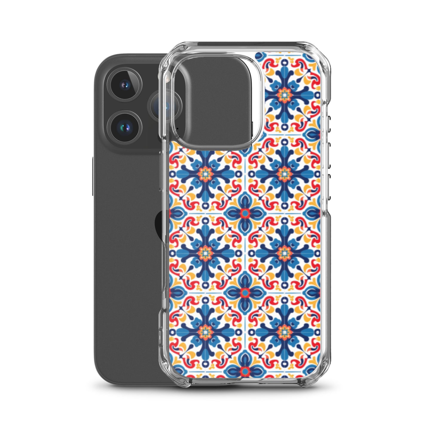 iPhone Case Talavera Tiles Blue and Red