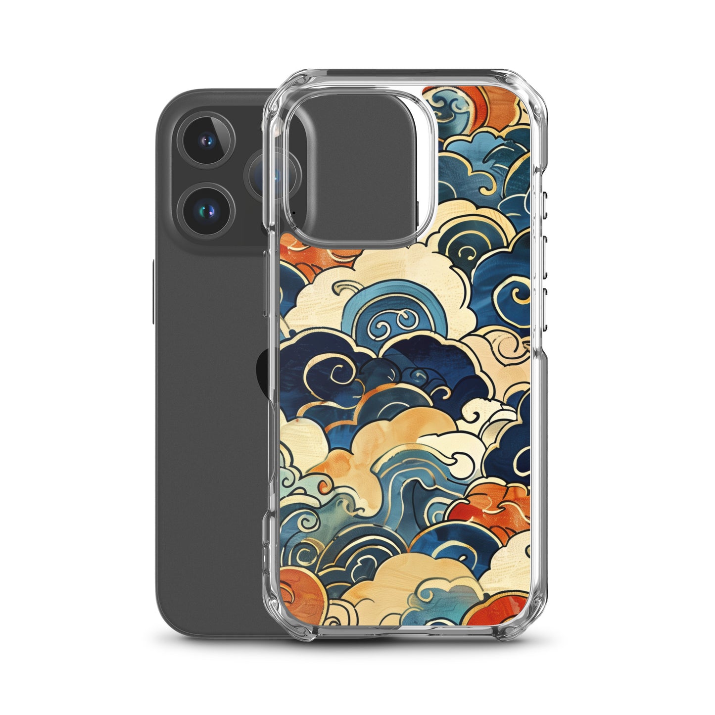 iPhone Case Stylized Clouds