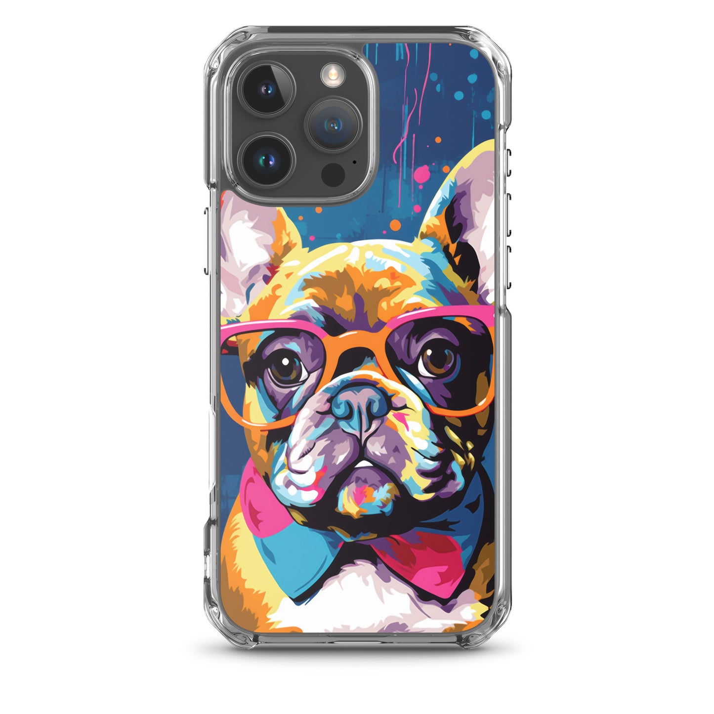 iPhone Case Painted Stylish French Bulldog