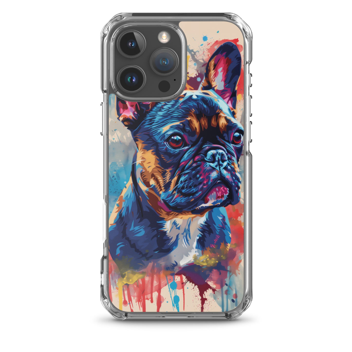 Painted French Bulldog iPhone Case