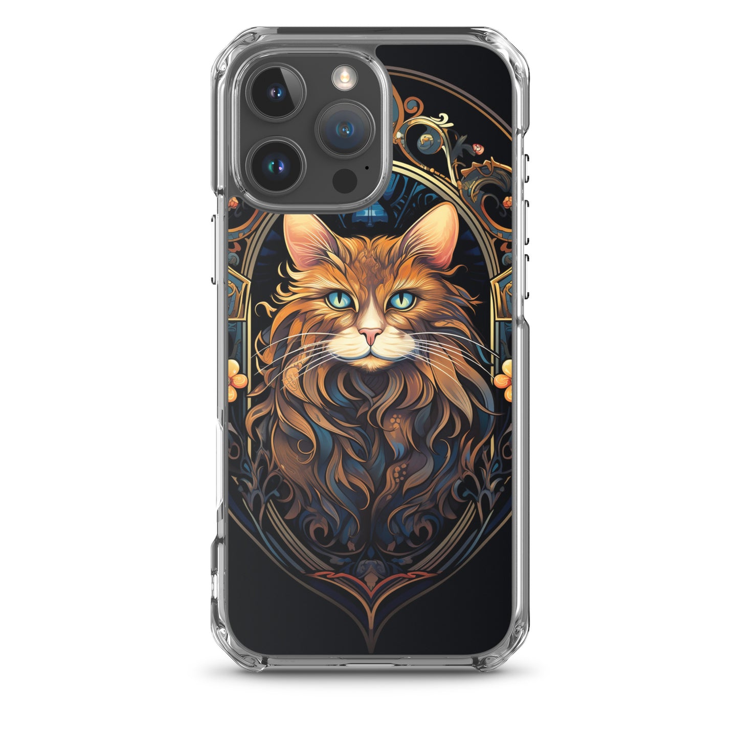 Art Nouveau Cat #3 iPhone Case
